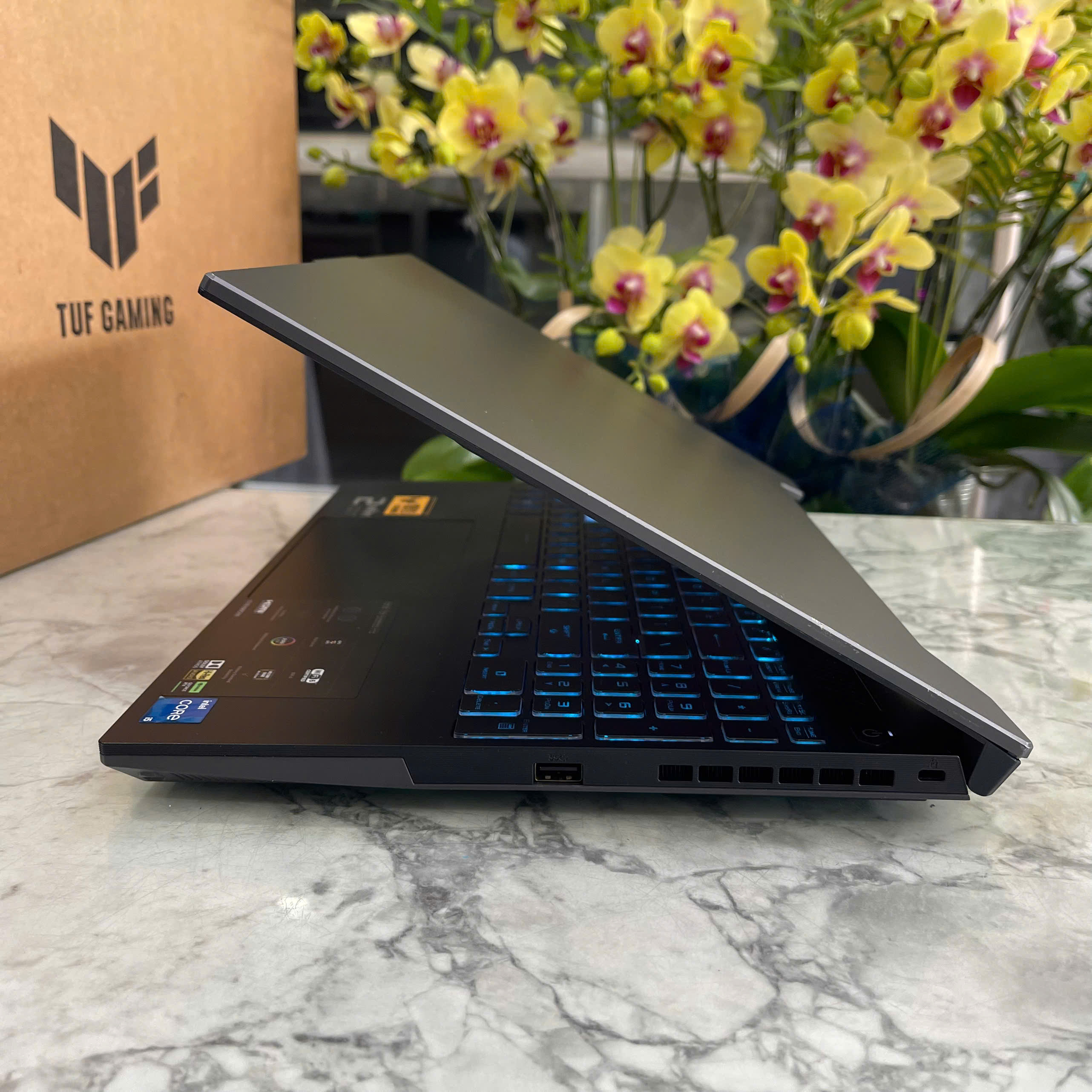  Asus TUF F15 FX507ZC4 Core I5-12500H RAM 32Gb SSD 1.000GB VÀ 512GB RTX 3050 4GB Màn 15.6” IPS 144Hz 