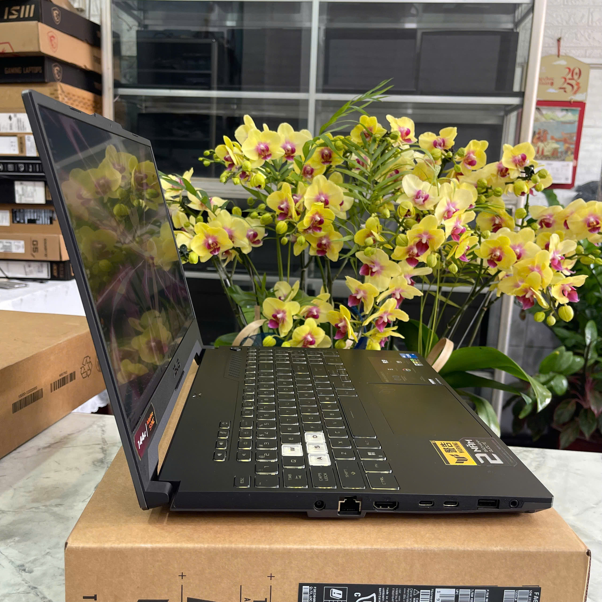  Asus TUF F15 FX507ZC4 Core I5-12500H RAM 32Gb SSD 1.000GB VÀ 512GB RTX 3050 4GB Màn 15.6” IPS 144Hz 
