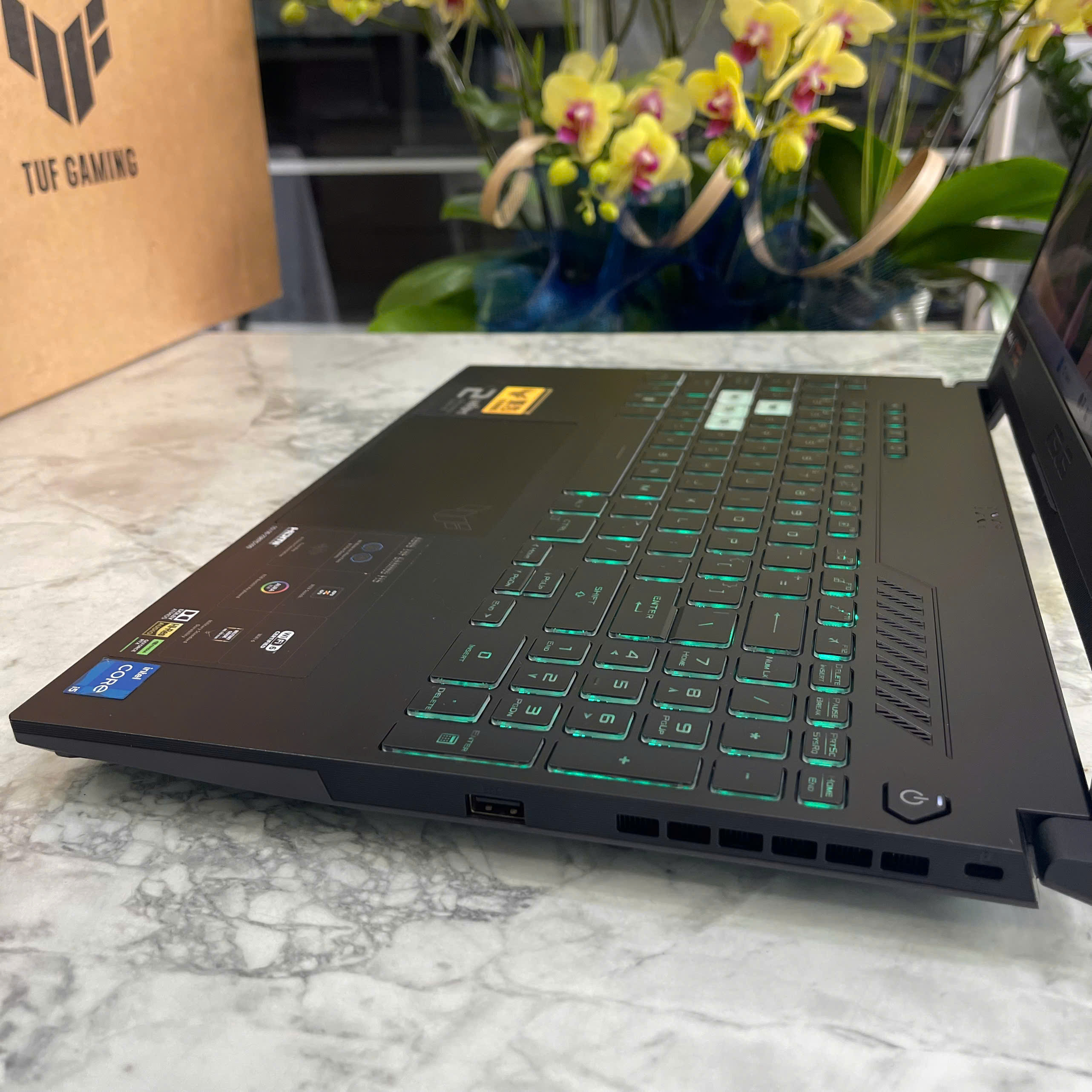  Asus TUF F15 FX507ZC4 Core I5-12500H RAM 32Gb SSD 1.000GB VÀ 512GB RTX 3050 4GB Màn 15.6” IPS 144Hz 
