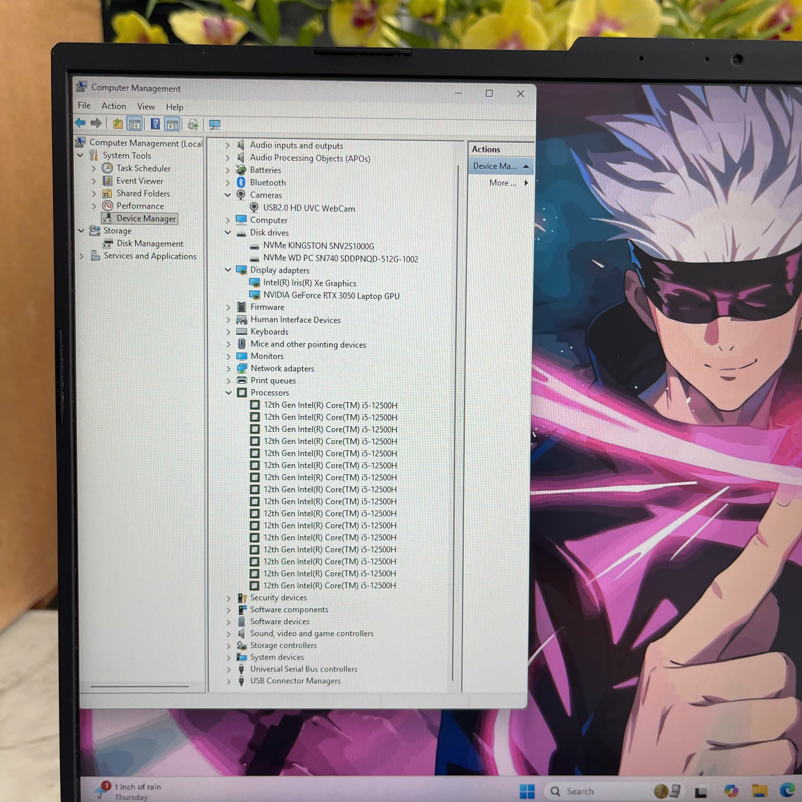  Asus TUF F15 FX507ZC4 Core I5-12500H RAM 32Gb SSD 1.000GB VÀ 512GB RTX 3050 4GB Màn 15.6” IPS 144Hz 
