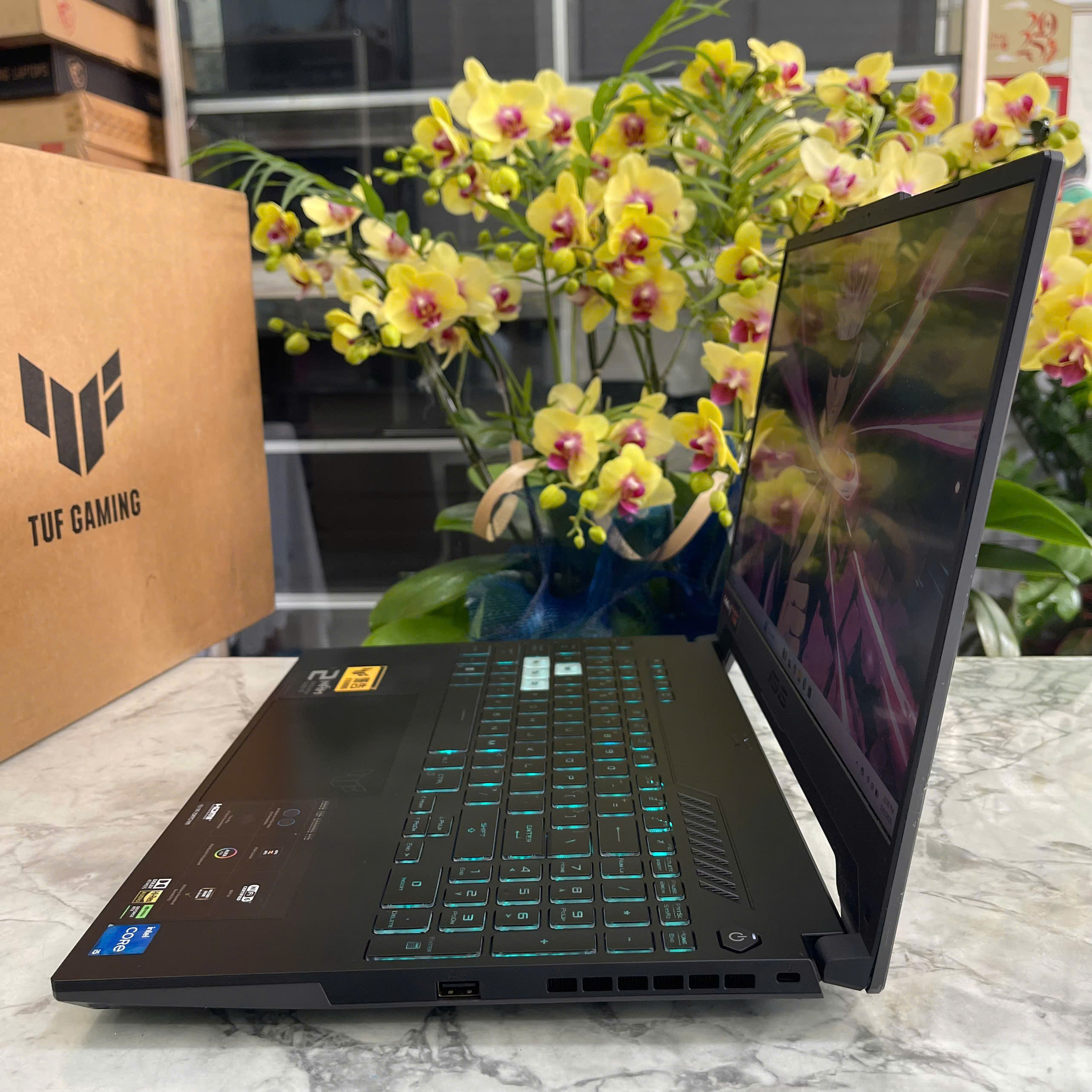  Asus TUF F15 FX507ZC4 Core I5-12500H RAM 32Gb SSD 1.000GB VÀ 512GB RTX 3050 4GB Màn 15.6” IPS 144Hz 