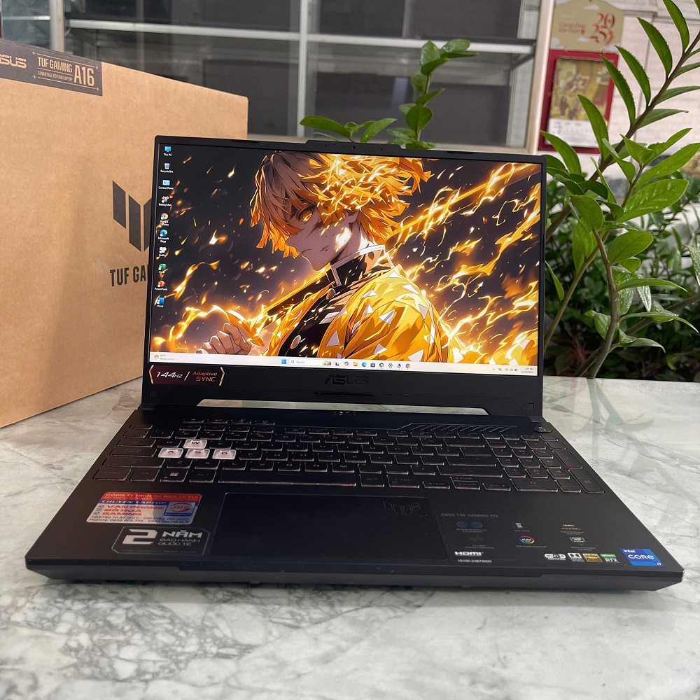 ASUS TUF F15 FX507ZE CORE I7-12700H RAM 8GB SSD 512GB  RTX 3050Ti (4GB) MÀN 15.6 Inch IPS 144Hz