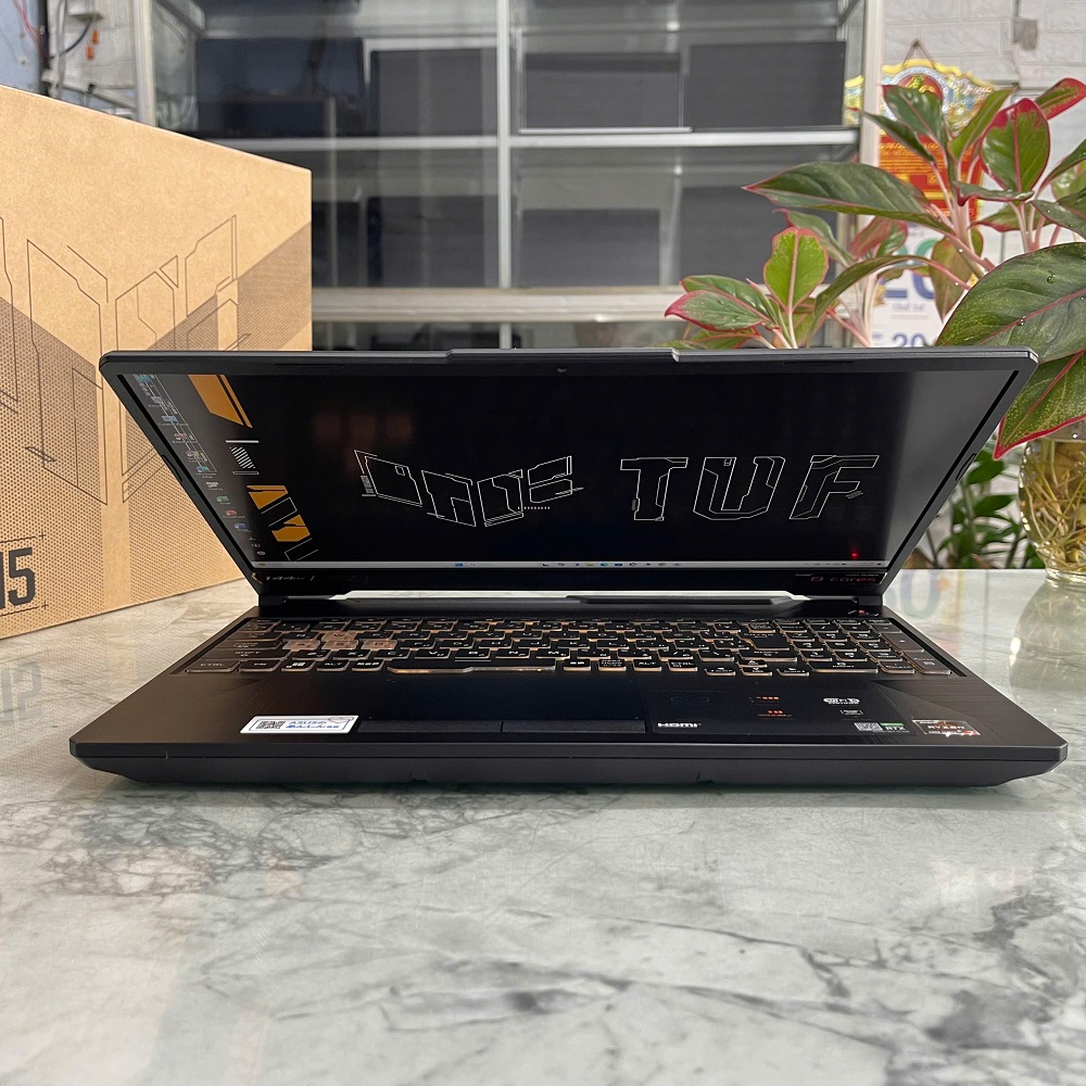Asus TUF Gaming A15 FA506QM-HN005T RYZEN 7- 5800H RAM 16GB SSD 512GB RTX 3060 (6GB) MÀN HÌNH : 15.6 Inch IPS 144Hz