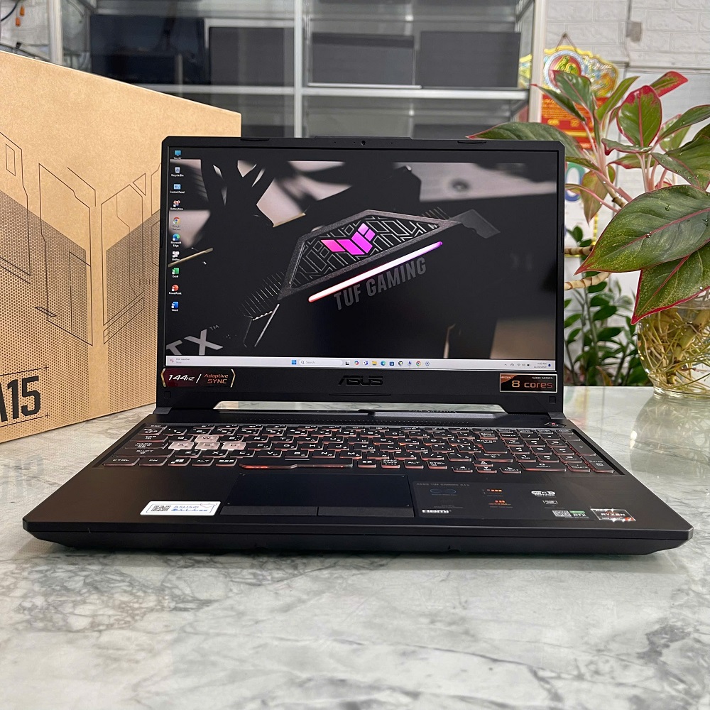 Asus TUF Gaming A15 FA506QM-HN005T RYZEN 7- 5800H RAM 16GB SSD 512GB RTX 3060 (6GB) MÀN HÌNH : 15.6 Inch IPS 144Hz