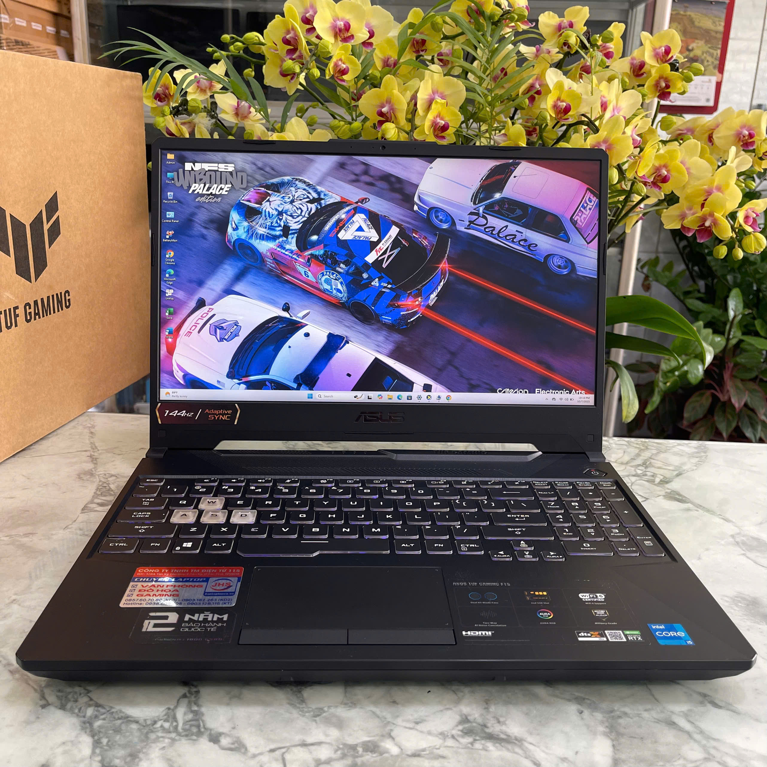 Asus TUF Gaming F15 FX506HCB Core I5-11400H RAM 16GB SSD 512GB RTX™ 3050 4GB MÀN HÌNH 15.6″ FHD IPS 144Hz.