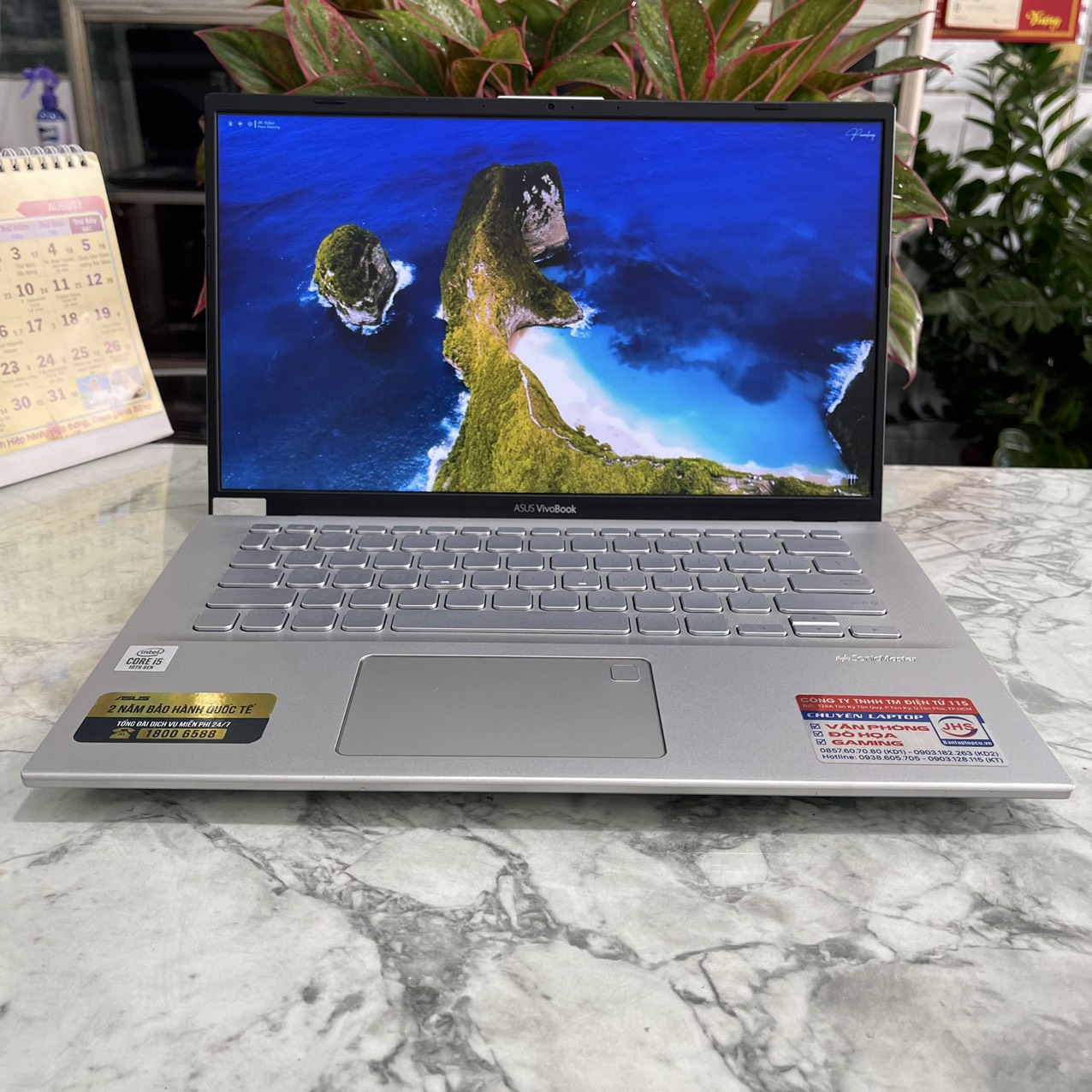 ASUS VivoBook 14 A412FA-A412FA Core I5-10210U Ram 8gb Ssd 512gb Màn Hình 14.0''Inch Fhd IPS