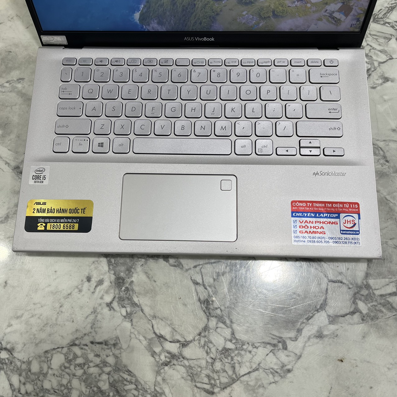 ASUS VivoBook 14 A412FA-A412FA Core I5-10210U Ram 8gb Ssd 512gb Màn Hình 14.0''Inch Fhd IPS