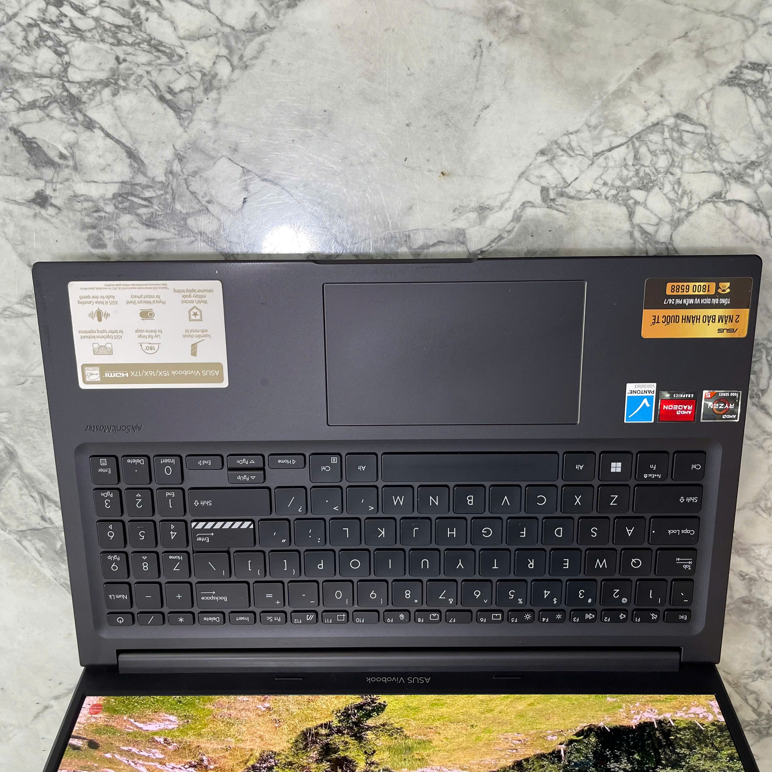 Asus Vivobook 15 OLED M3504YA Ryzen 5 - 7530U Ram 16GB Ssd 512GB Màn Hình : 15.6 inch Full HD OLED