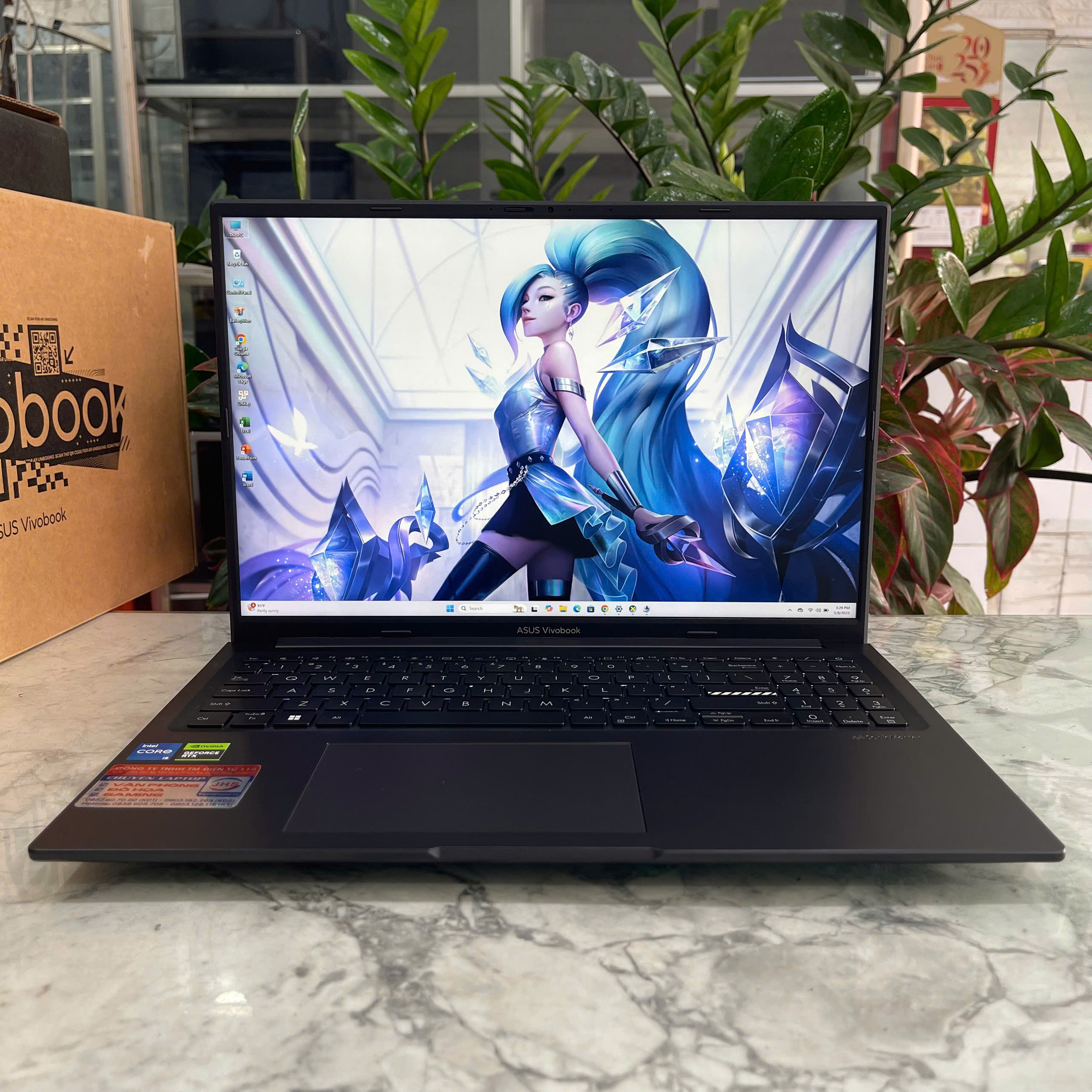 ASUS Vivobook K3605ZF Core I5-12500H Ram 16GB Ssd 512GB RTX 2050 Màn Hình : 16 Inch WUXGA 144Hz