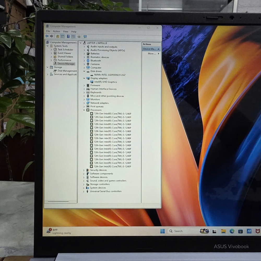 Asus Vivobook X1502ZA-BQ126W CORE™ I5-1240P RAM 8GB SSD 512GB MÀN HÌNH : 15.6''IPS
