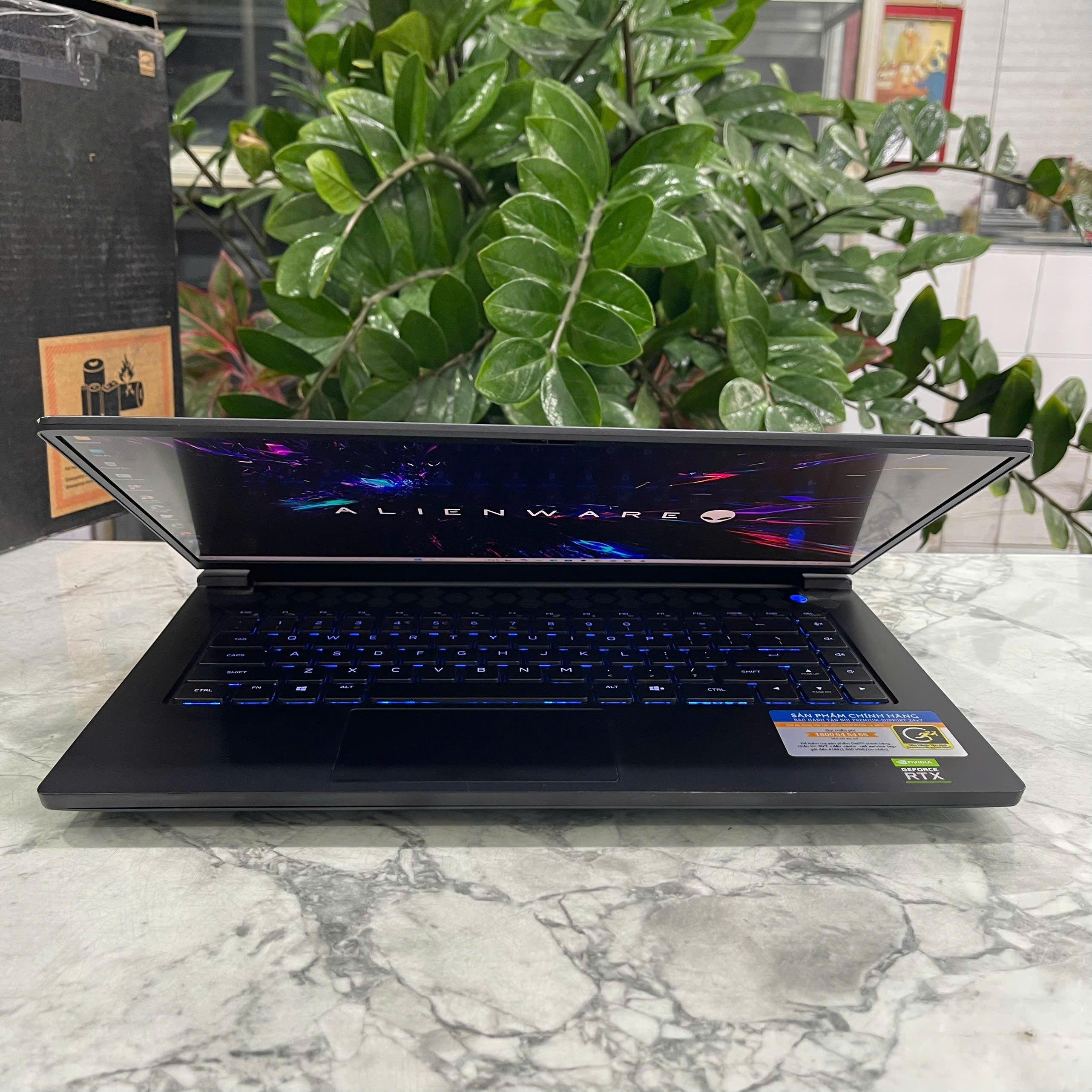 Dell Alienware M15 R5 Ryzen 7-5800H Ram 16GB Ssd 512GB Màn Hình : 15.6 Inch FHD 165Hz 100% sRGB