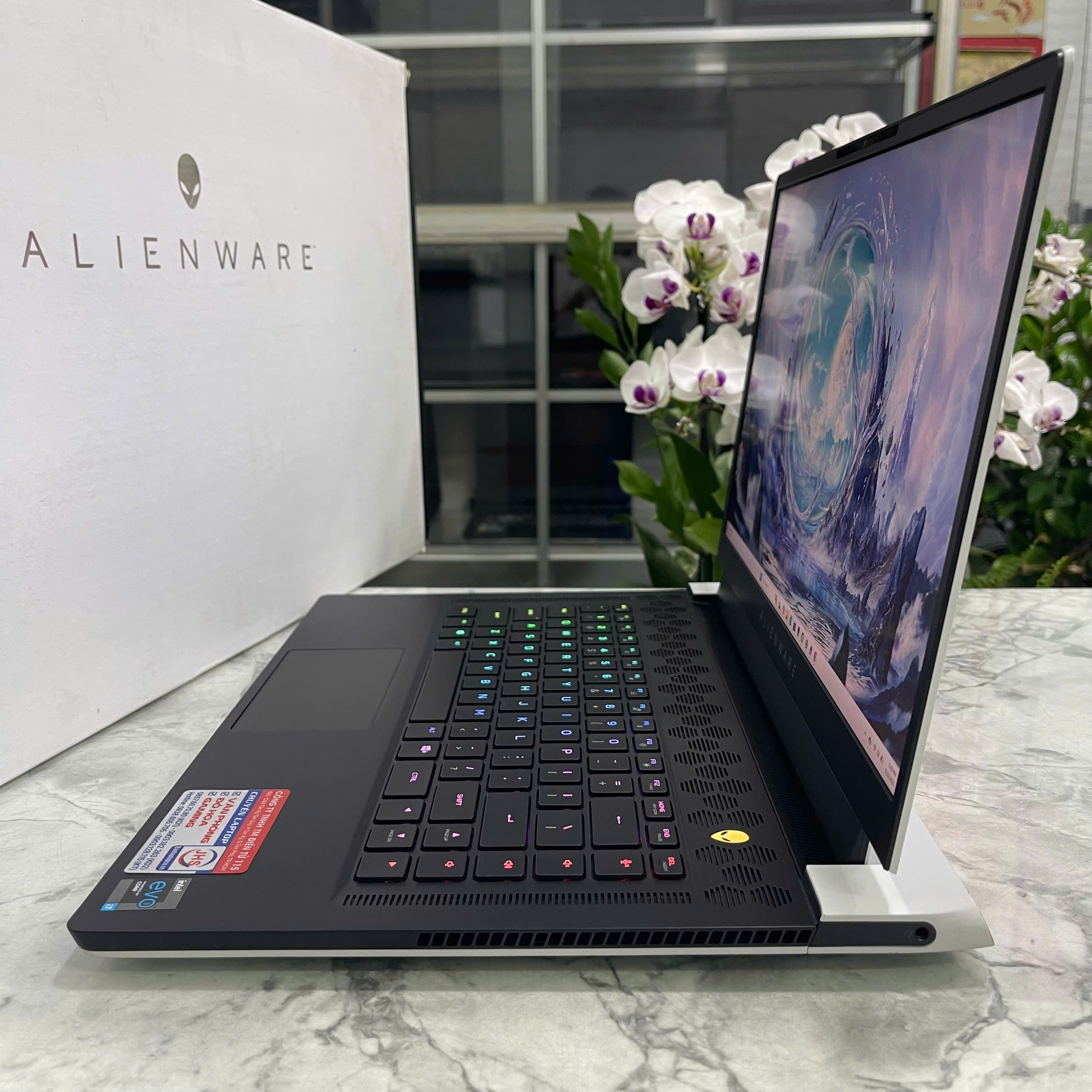 Dell Alienware X15 R1 Máy LikeNew Core I7-11800H RAM 16GB SSD 512GB RTX 3070 8GB Màn Hình : 15.6 Inch FHD 360Hz 