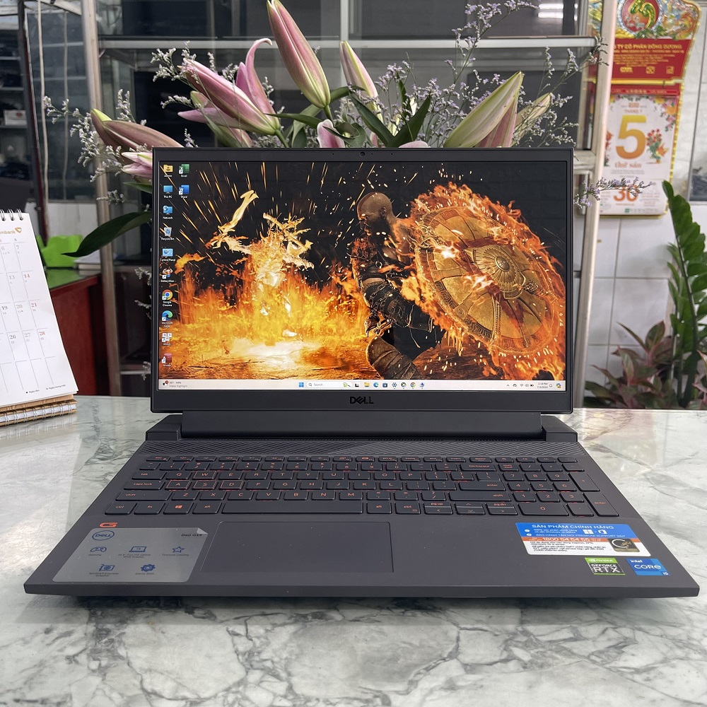 Gaming - Đồ Họa DELL G15 5511 CORE I5-11400H RAM 8GB SSD 256GB VGA RTX 3050 4GB MÀN HÌNH : 15.6 Inch Fhd IPS 