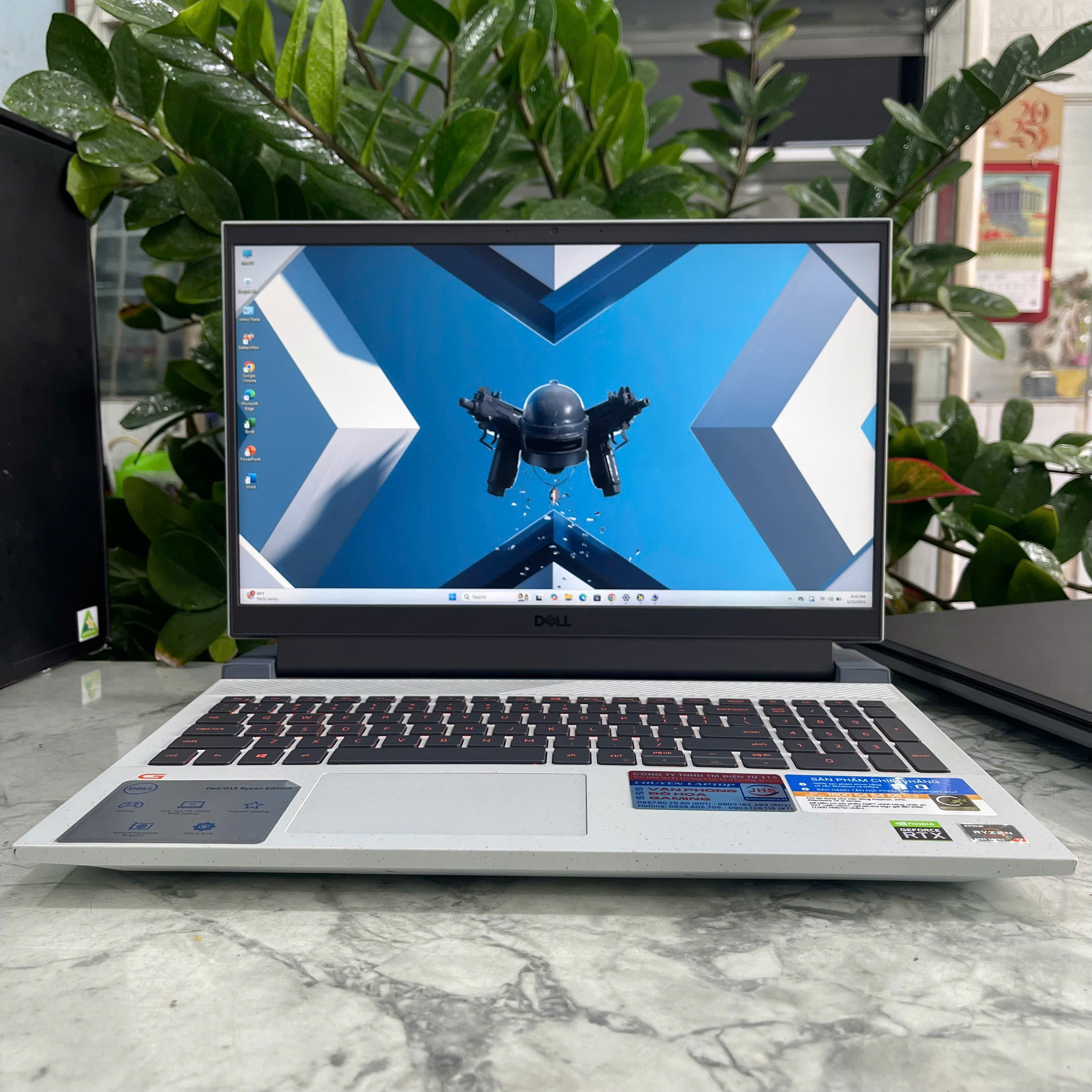  Dell G15 5515 [Like New] Ryzen 7-5800H Ram 16gb Ssd 512gb Nvidia RTX 3050Ti  Màn hình 15.6''IPS Fhd 120Hz