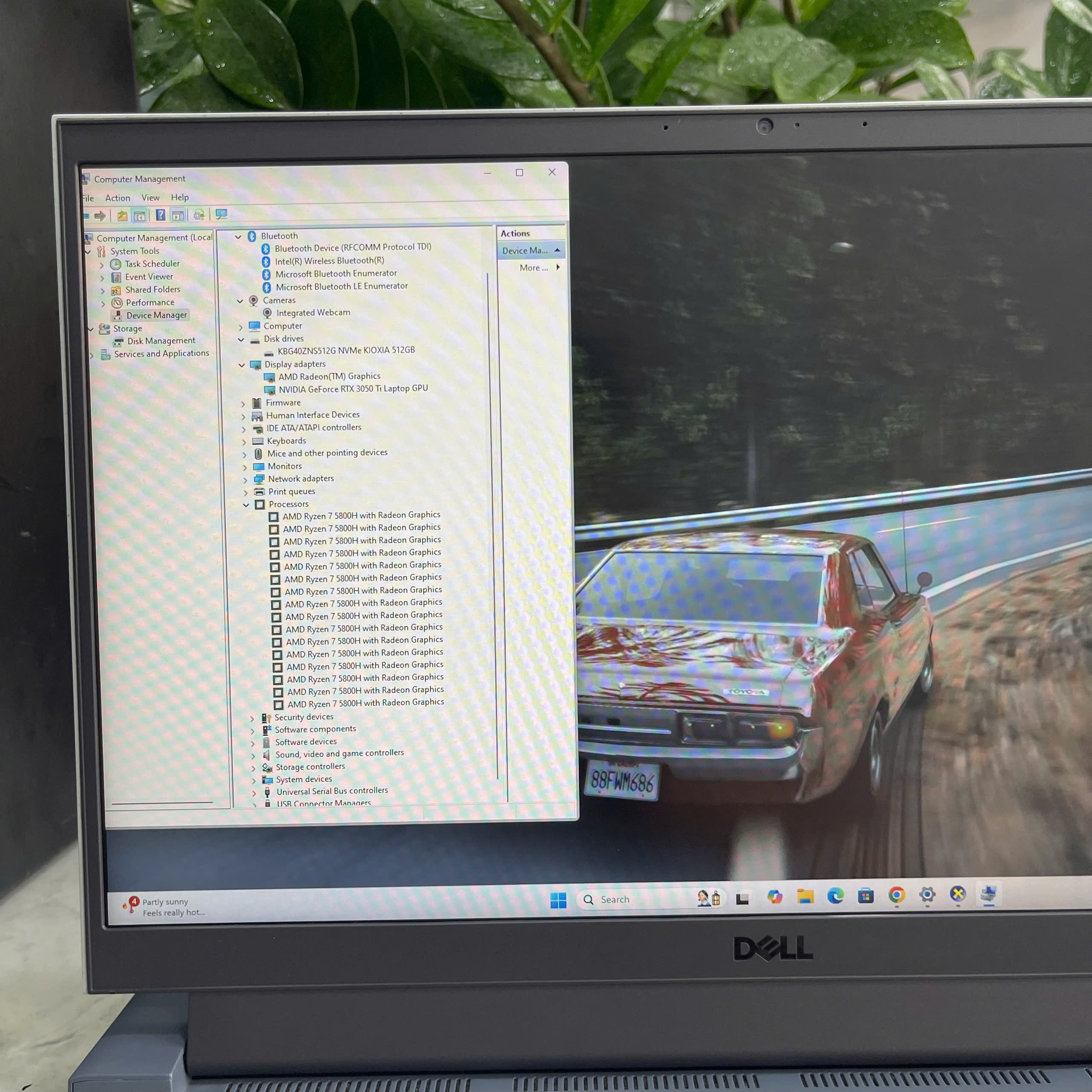  Dell G15 5515 [Like New] Ryzen 7-5800H Ram 16gb Ssd 512gb Nvidia RTX 3050Ti  Màn hình 15.6''IPS Fhd 120Hz