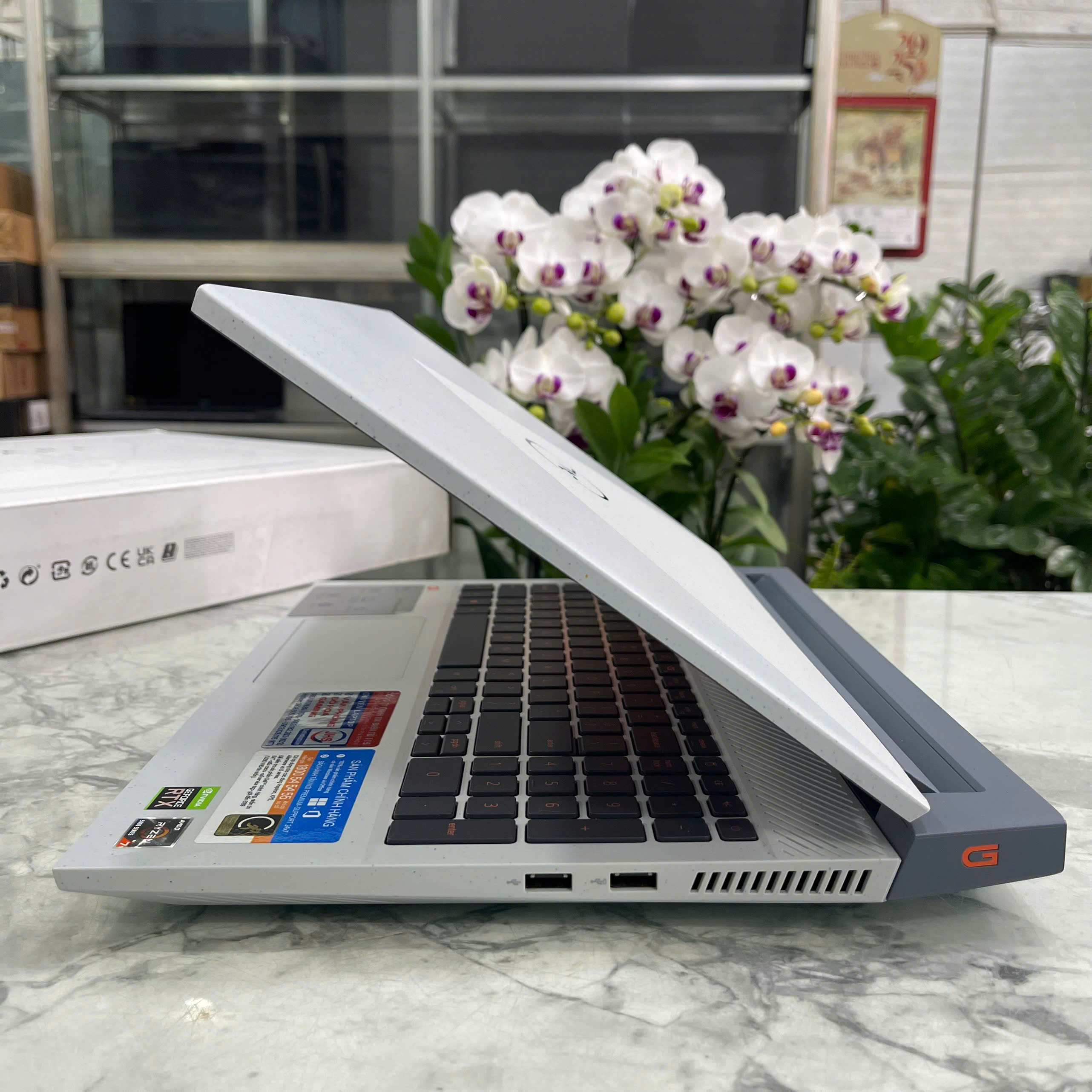 Dell G15 5515 Ryzen 5-5600H RAM 16GB SSD 512GB RTX 3050 4GB GDDR6 MÀN HÌNH : 15.6''IPS Fhd 120Hz