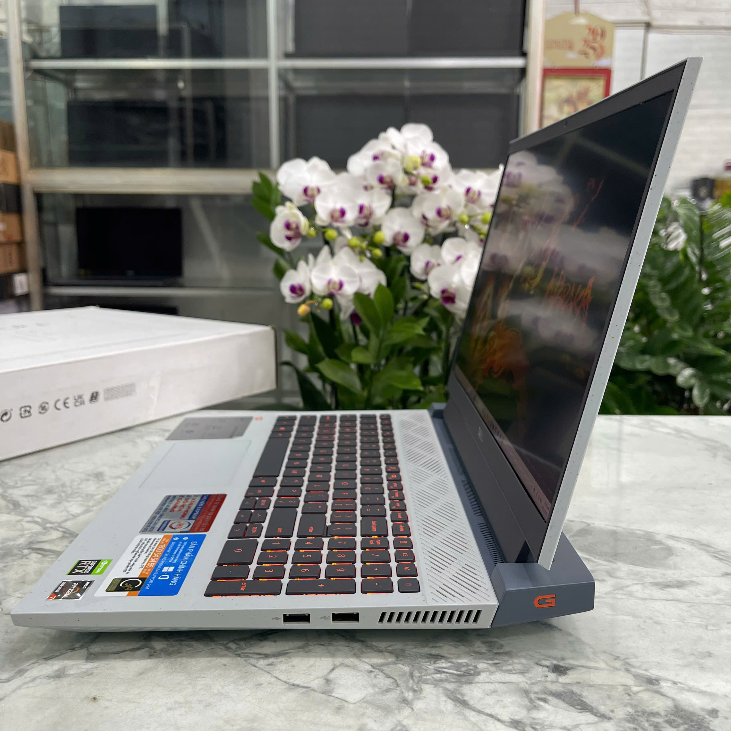 Dell G15 5515 Ryzen 5-5600H RAM 16GB SSD 512GB RTX 3050 4GB GDDR6 MÀN HÌNH : 15.6''IPS Fhd 120Hz