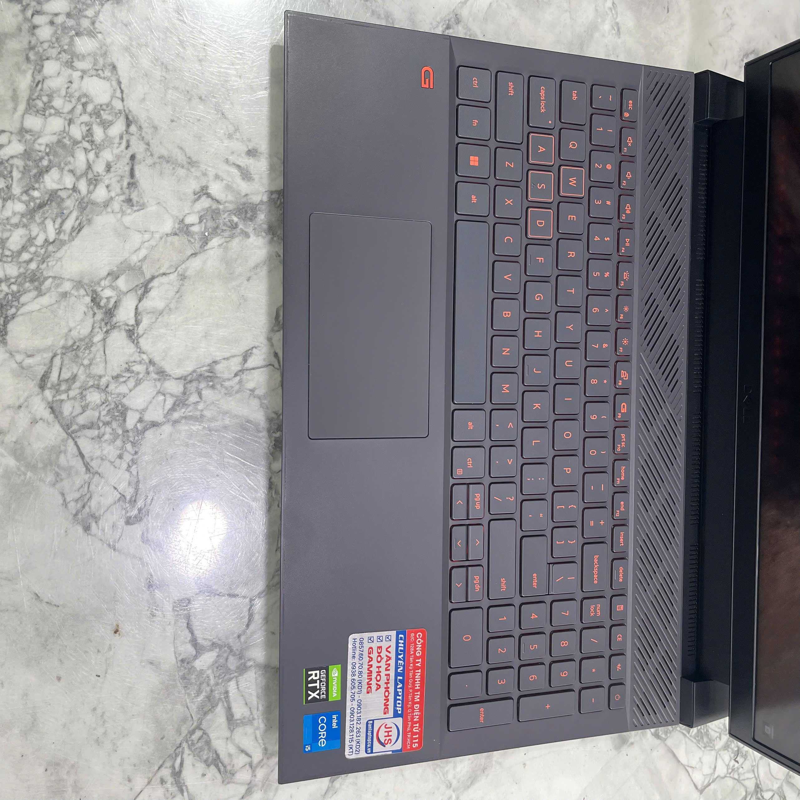 Dell G15 5520 Core I5-12500H RAM 16GB SSD 512GB_ Nvidia RTX 3050 Màn hình 15.6''IPS FHD 120Hz