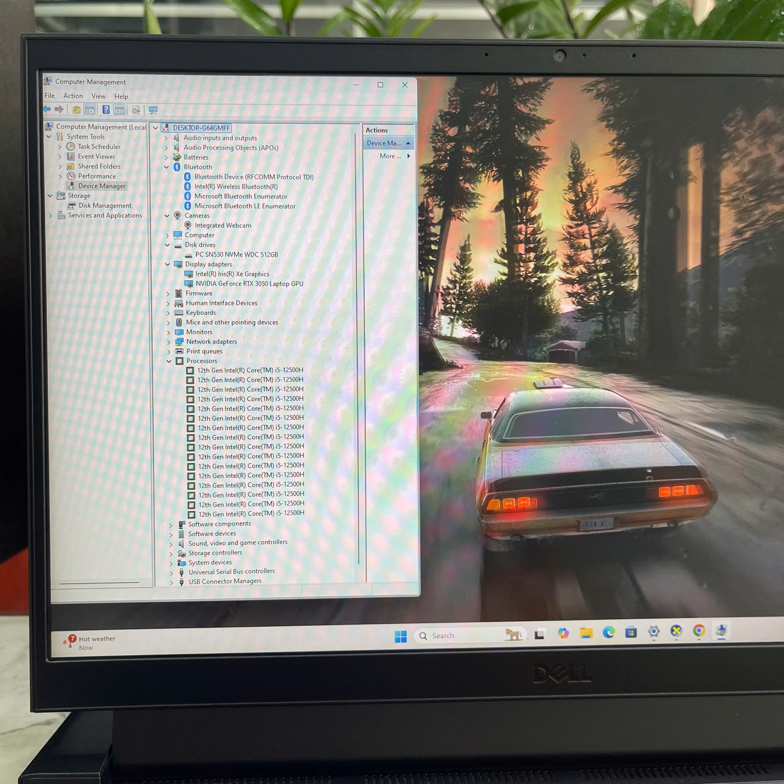 Dell G15 5520 Core I5-12500H RAM 16GB SSD 512GB_ Nvidia RTX 3050 Màn hình 15.6''IPS FHD 120Hz