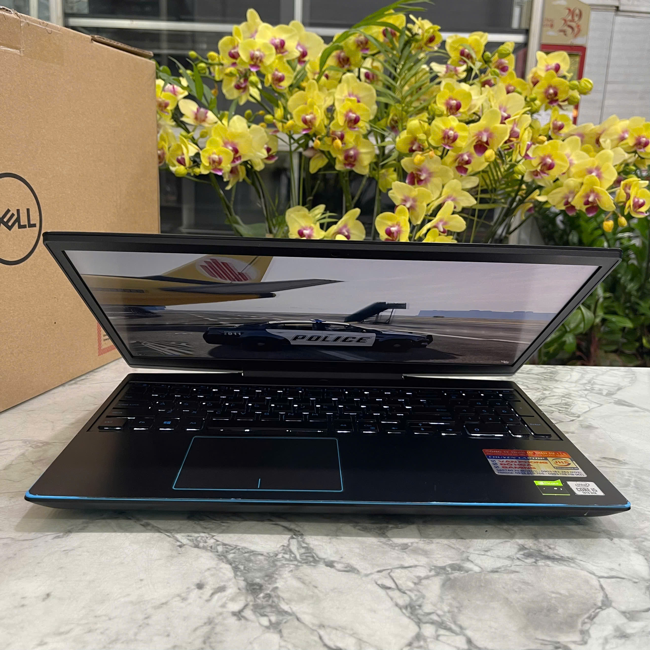 Dell G3 3500 CORE I5–10300H RAM 16GB SSD 256GB Và 500GB HDD GTX 1650 4GB MÀN HÌNH : 15.6''IPS Fhd 120Hz
