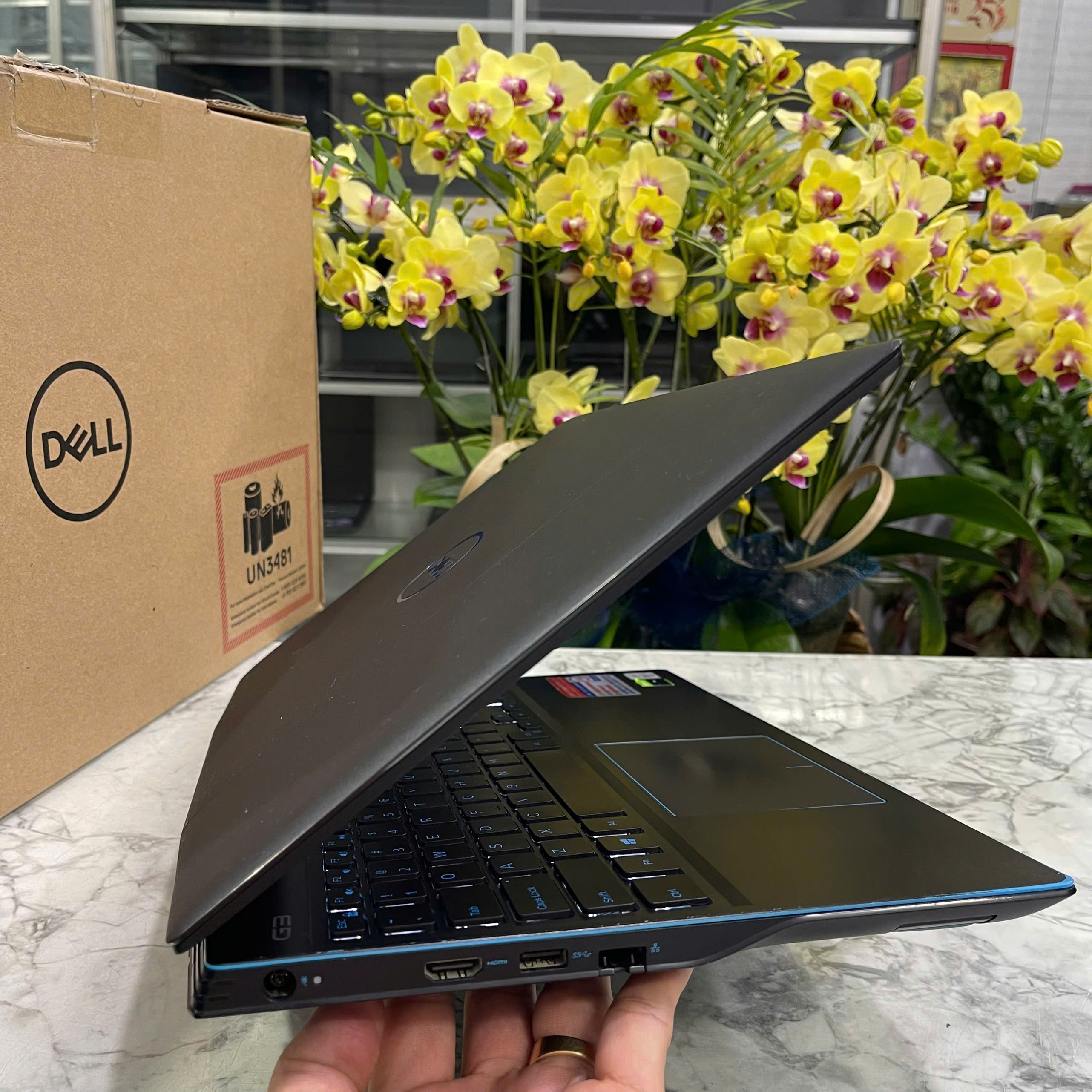 Dell G3 3500 CORE I5–10300H RAM 16GB SSD 256GB Và 500GB HDD GTX 1650 4GB MÀN HÌNH : 15.6''IPS Fhd 120Hz