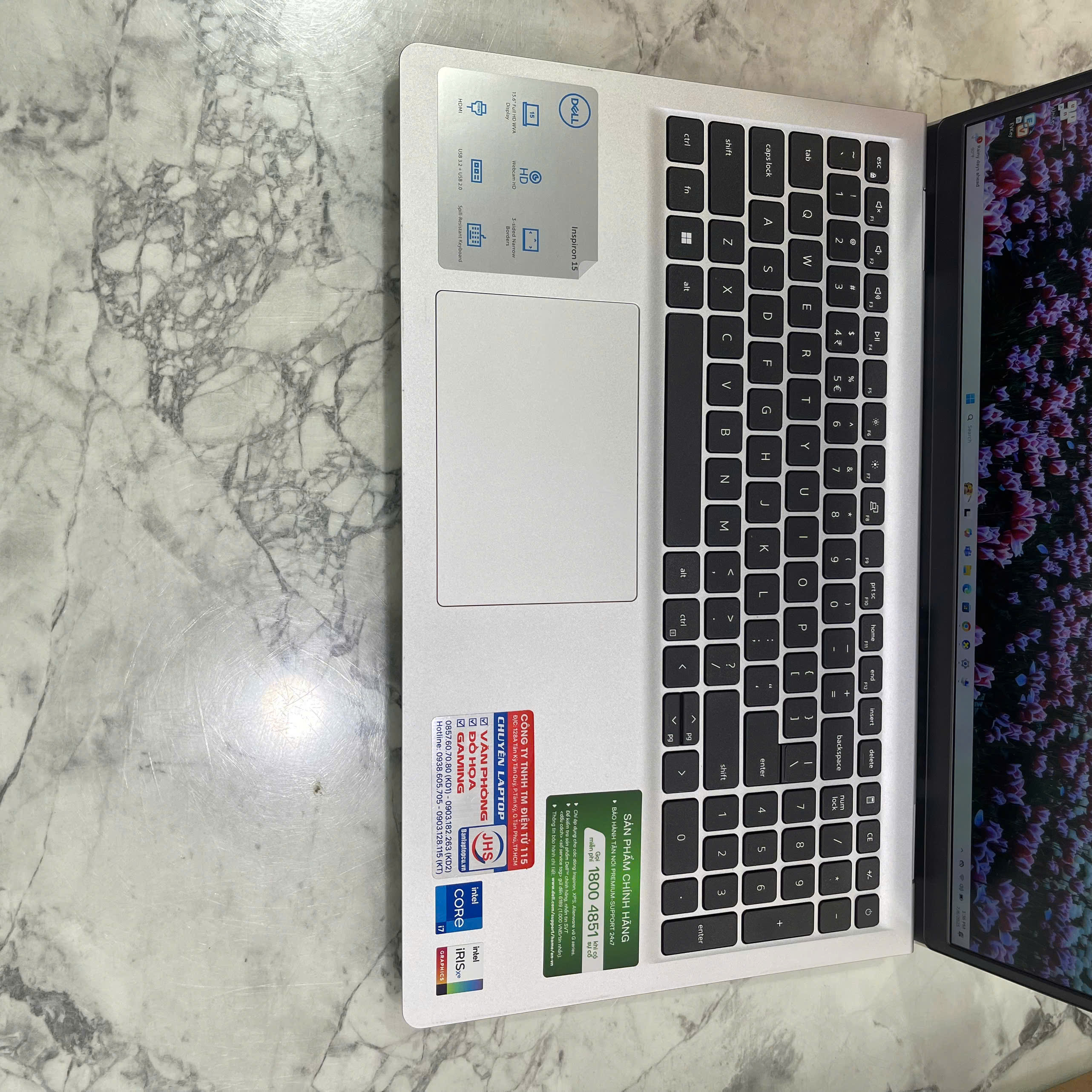 Dell Inspiron 15 3530 (Fullbox-Bảo Hành Hãng) Core I7-1355U Ram 16GB Ssd 1.000GB Màn hình : 15.6 Inch FHD IPS 