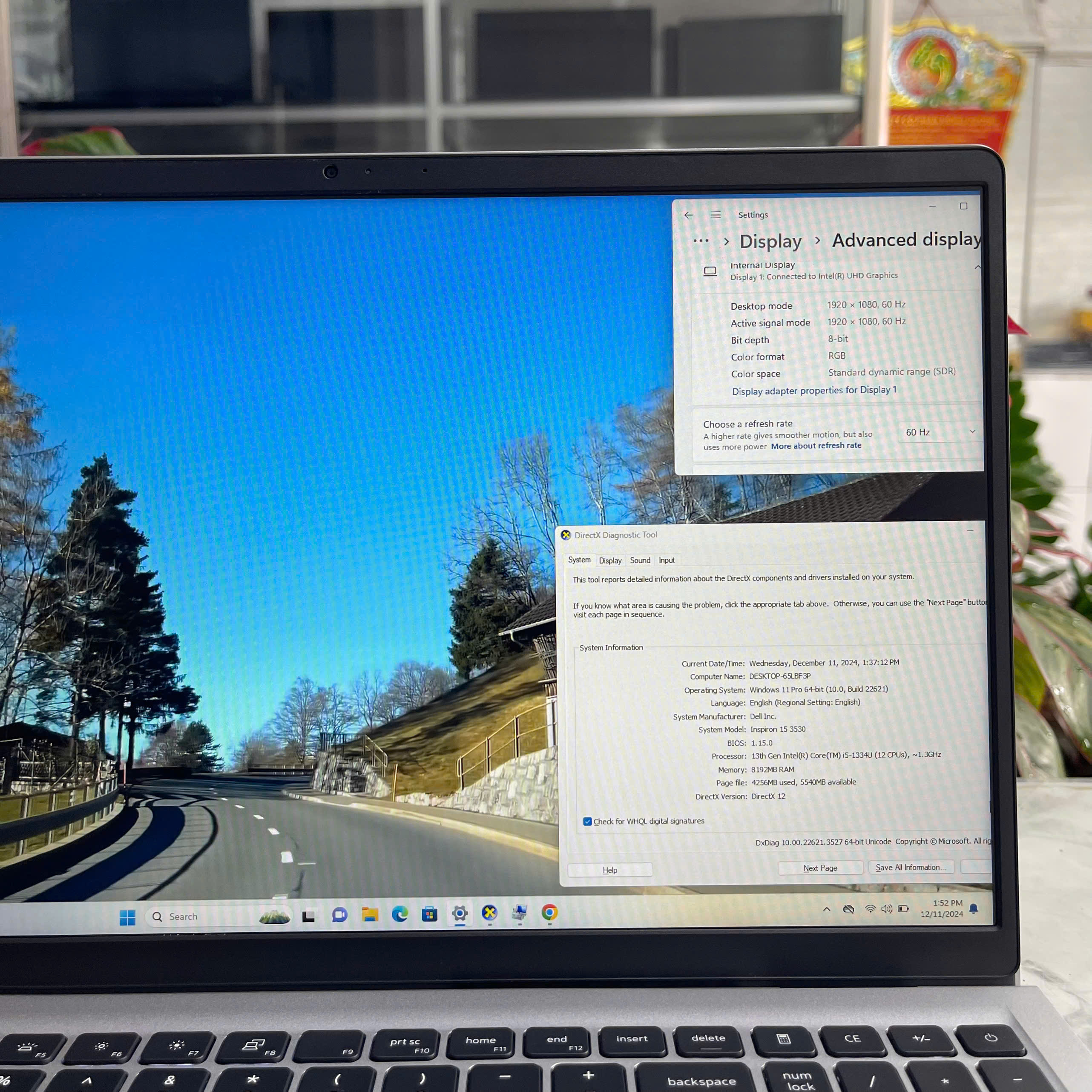 Dell Inspiron 15 3530 (Máy LikeNew-BẢO HÀNH HÃNG) Core I5-1334U Ram 8Gb Ssd 512Gb Màn Hình 15.6 Inch Fhd IPS