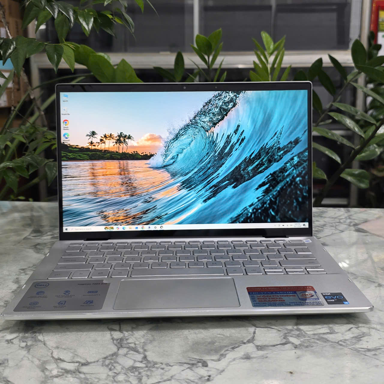 DELL Inspiron 7306 2 in 1 CORE I5-1135G7 SSD 512GB RAM 8GB MÀN HÌNH : 13.3INCH IPS Touch XOAY GẬP 360% 