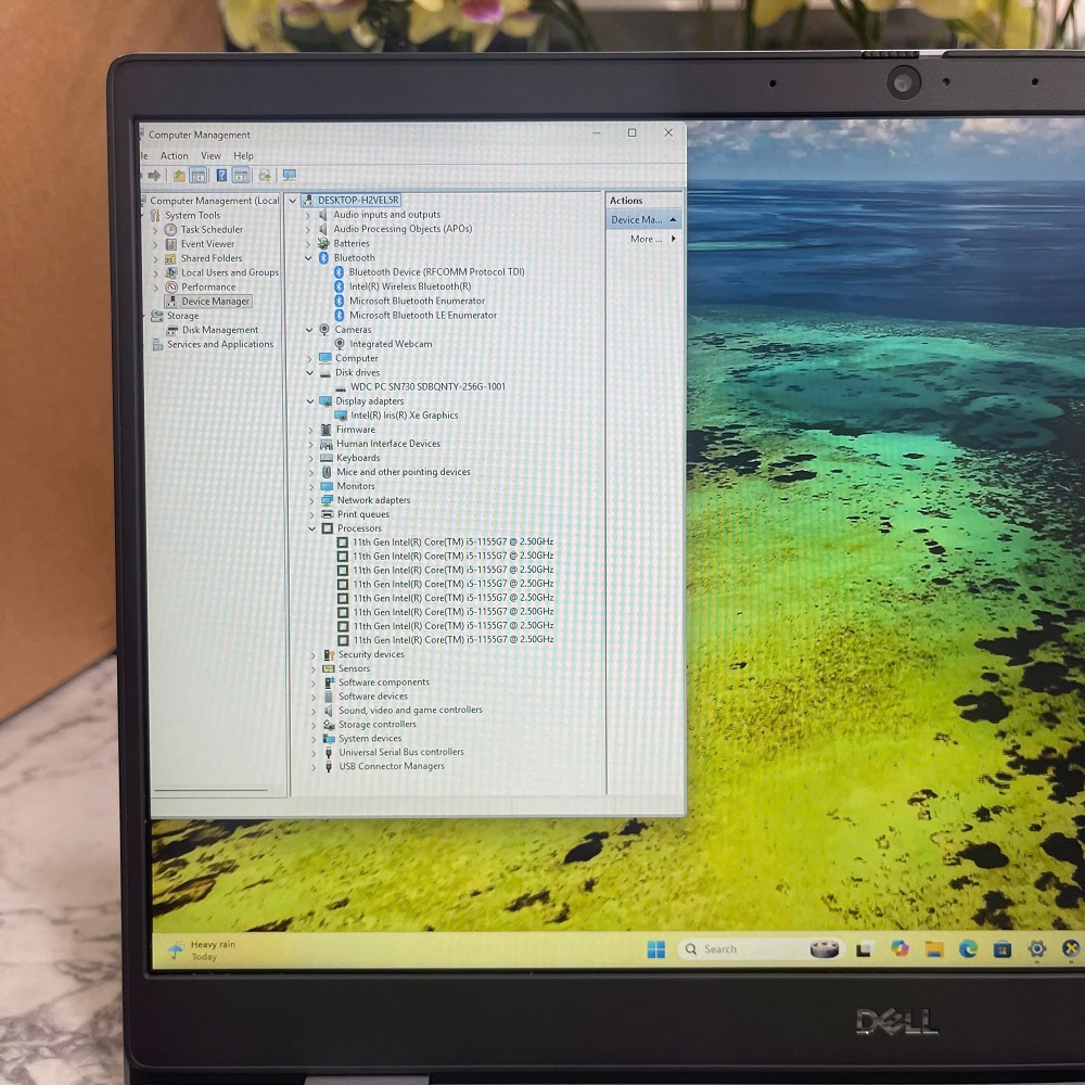 Dell Latitude 3330 CORE I5-1155G7 RAM 8GB SSD 256GB MÀN HÌNH : 13.3 Inch FHD IPS