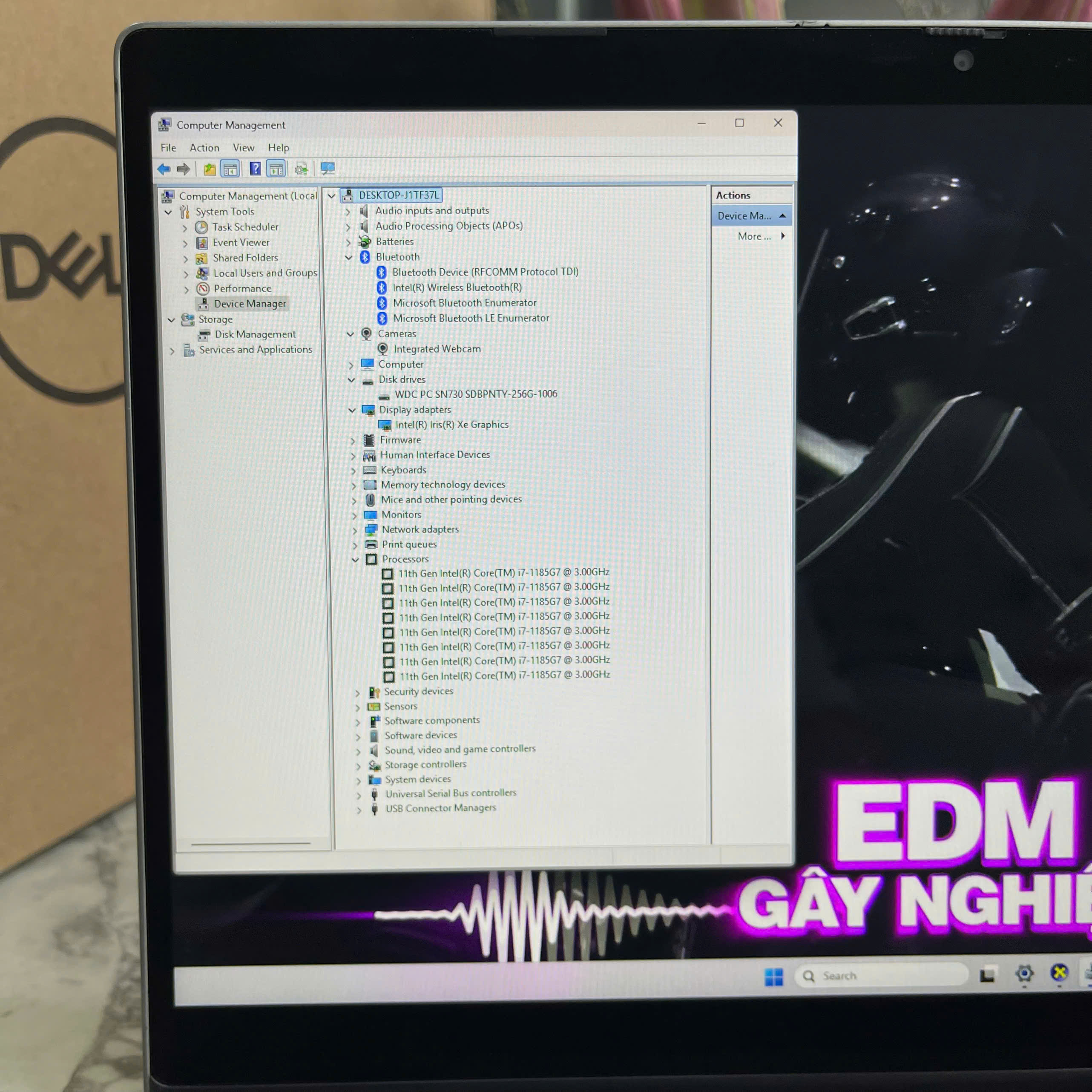 Dell Latitude 5320  2In1 Core I7 - 1185G7 Ram 16gb Ssd  256gb  Màn Hình : 13.3 Inch FullHD Touch Xoay Gập 360 độ