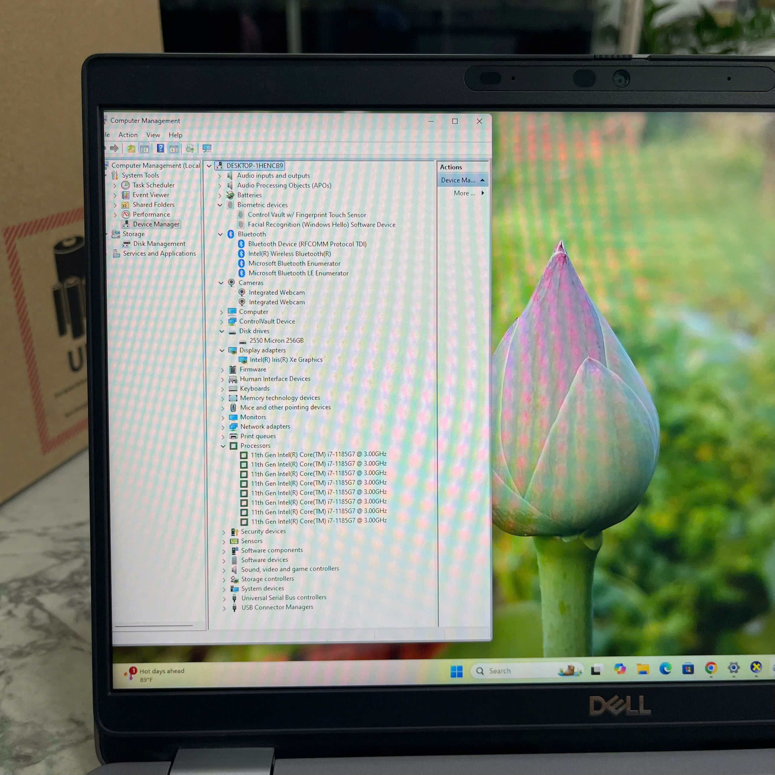 Dell Latitude 5320 Core I7-1185G7 Ram 16GB Ssd 256GB Màn Hình : 13.3″Fhd IPS