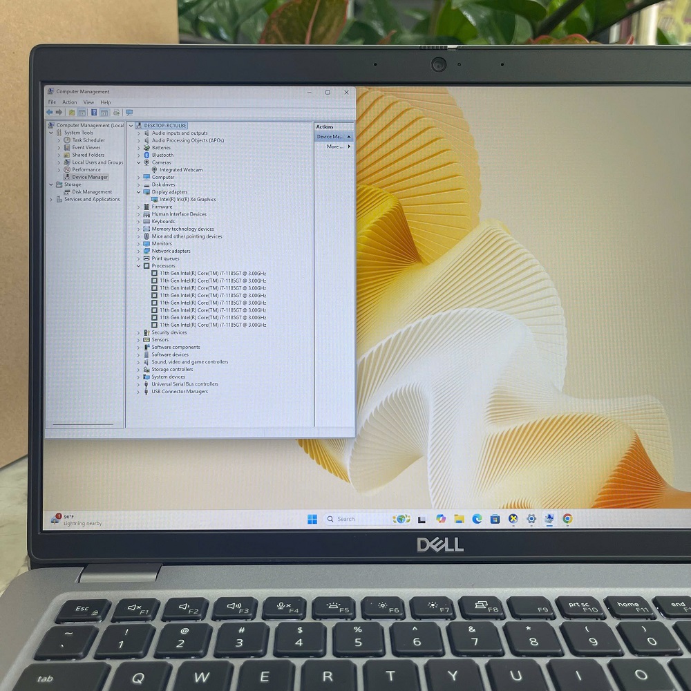 Dell Latitude 5420 Máy LikeNew CORE™ I7-1185G7 RAM 8GB SSD 256GB Màn Hình 14.0''Inch Fhd IPS