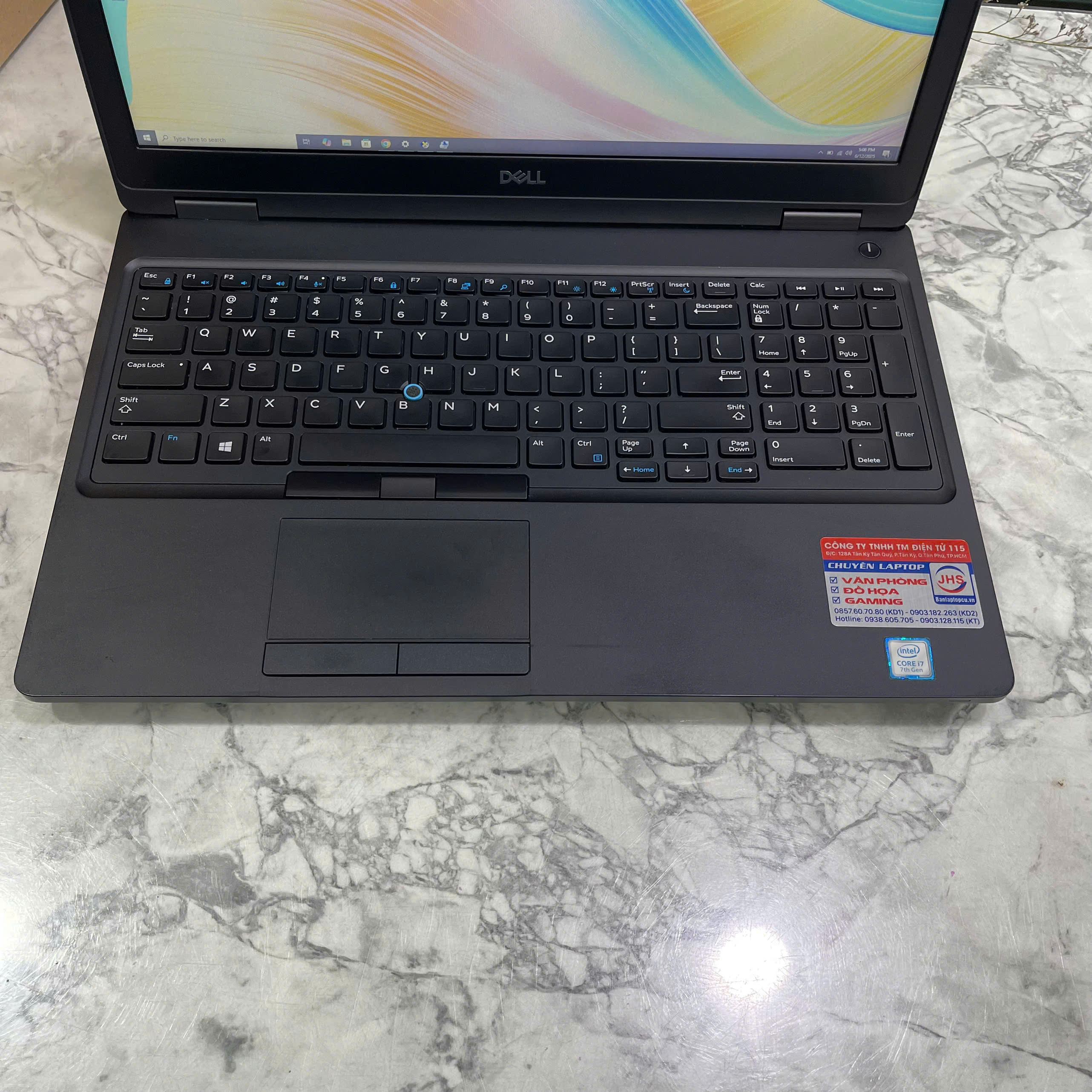 Dell Latitude 5590 Core I7-8650U Ram 8gb Ssd 256gb Card MX130 Màn Hình 15.6″ FULL HD IPS