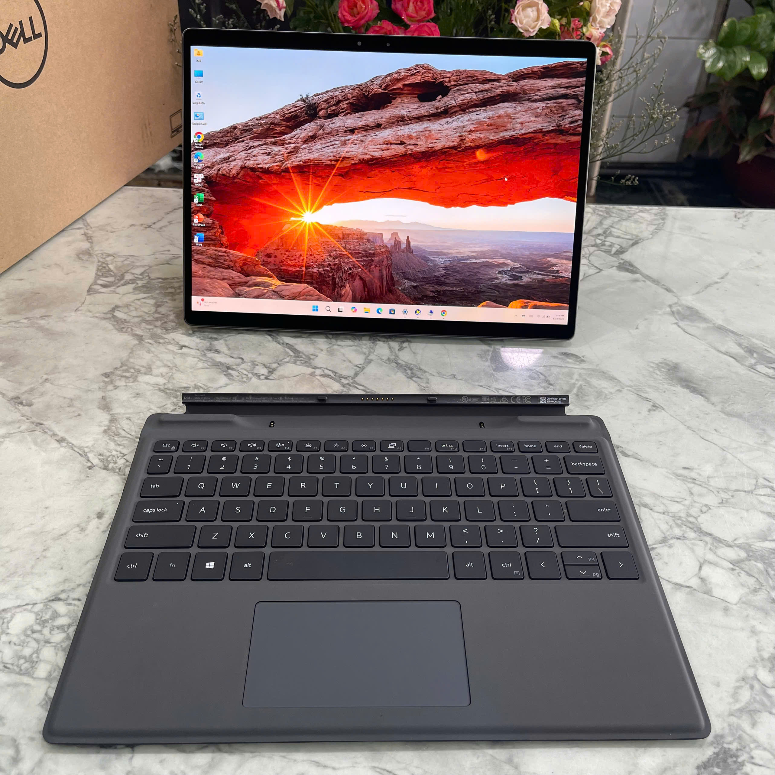 Dell Latitude 7320 Detachable Core I7-1180G7 Ram 16GB Ssd 512GB Màn hình : 13″ FHD+ Touch, 500 nits
