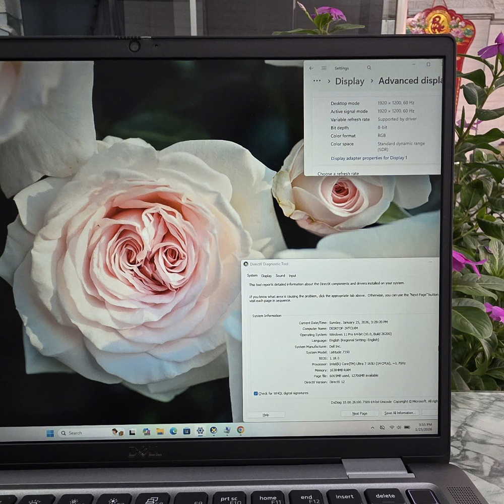 Dell Latitude 7350 Vỏ Nhôm Nguyên Khối Ultra 7 165U RAM 16GB SSD 512GB MÀN HÌNH : 13.3" FHD+