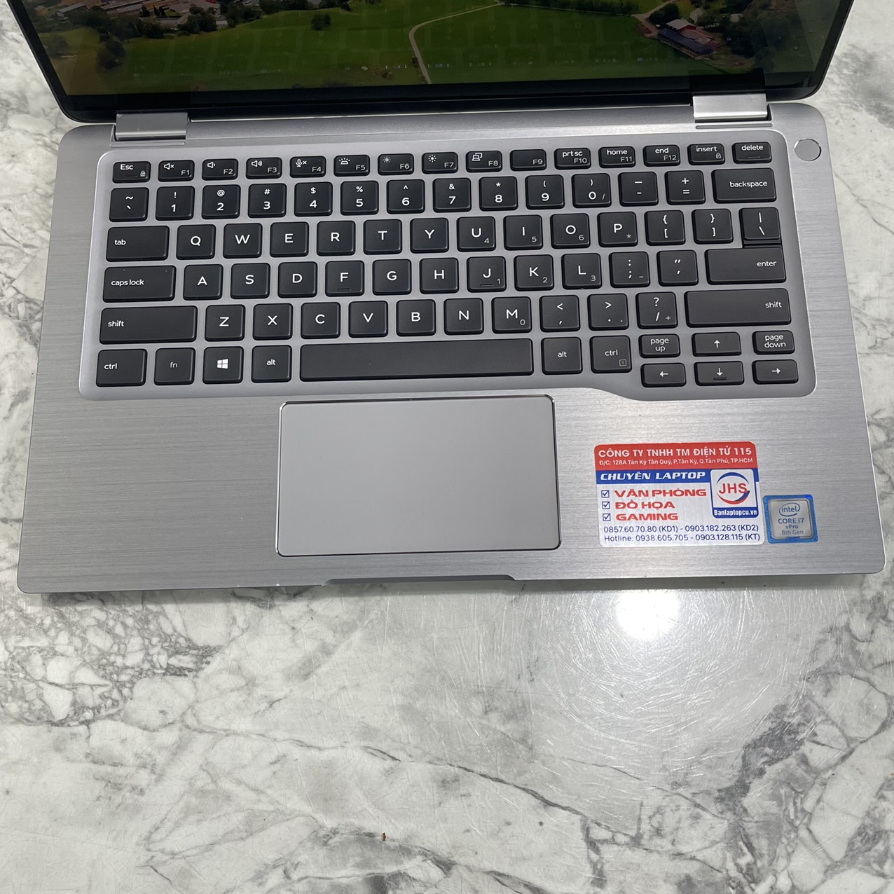 Dell Latitude 7400  Vỏ Nhôm Nguyên Khối Core I7-8665U Ram 16Gb Ssd 256Gb Màn Hình 14″ Fhd 
