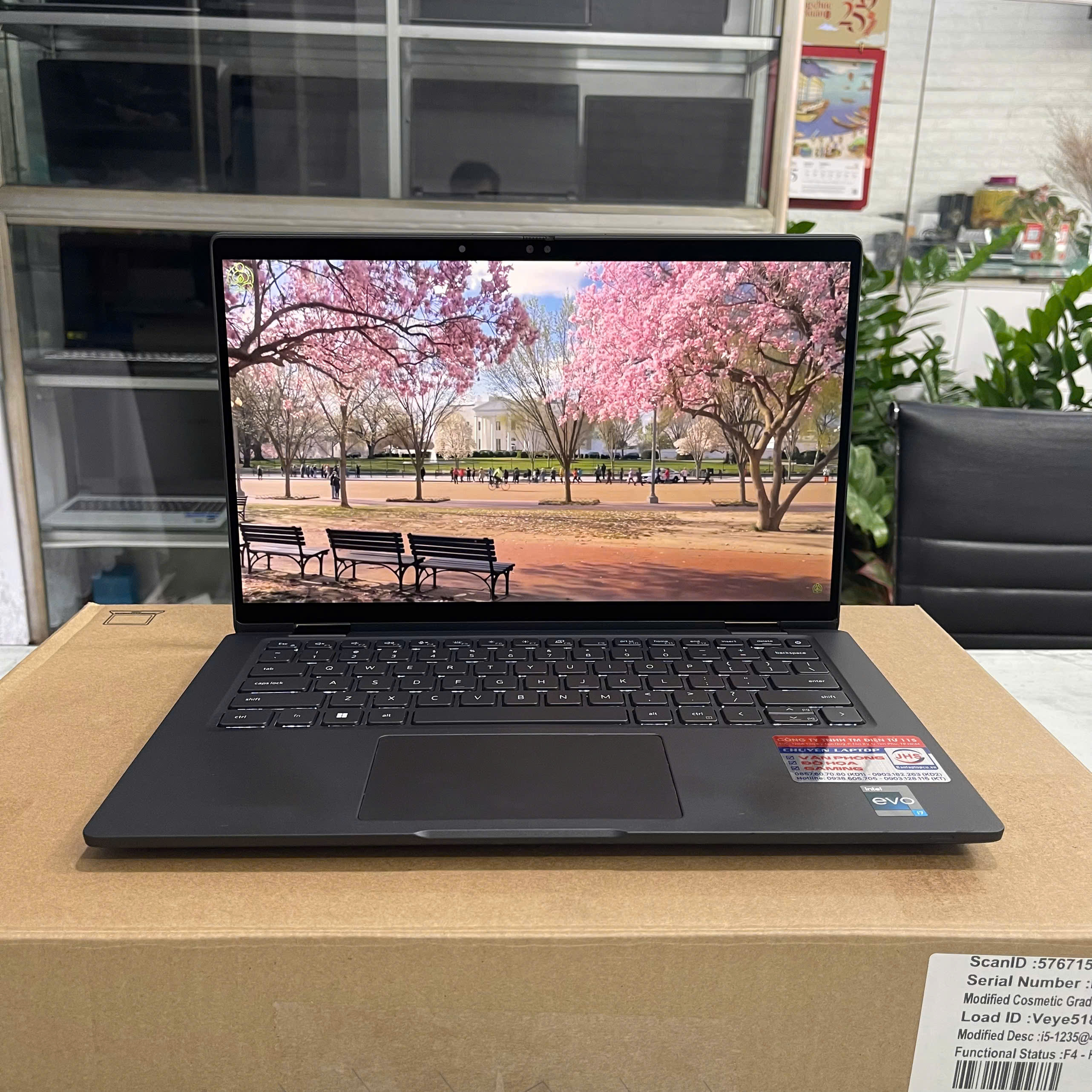 Dell Latitude 7430 2-In-1 Core I7-1255U Ram 16GB Ssd 512GB Màn Hình 14.0″ Inch IPS FullHD Ips Touch Xoay Gập 360