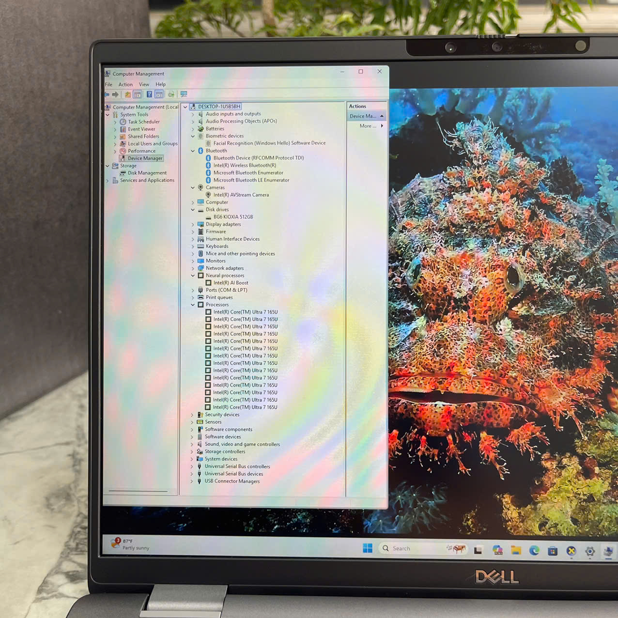 Dell Latitude 7450 Ultra 7 165U Máy LikeNew - Vỏ Nhôm Nguyên Khối RAM 32GB SSD 512GB MÀN HÌNH : 14 Inch FHD+