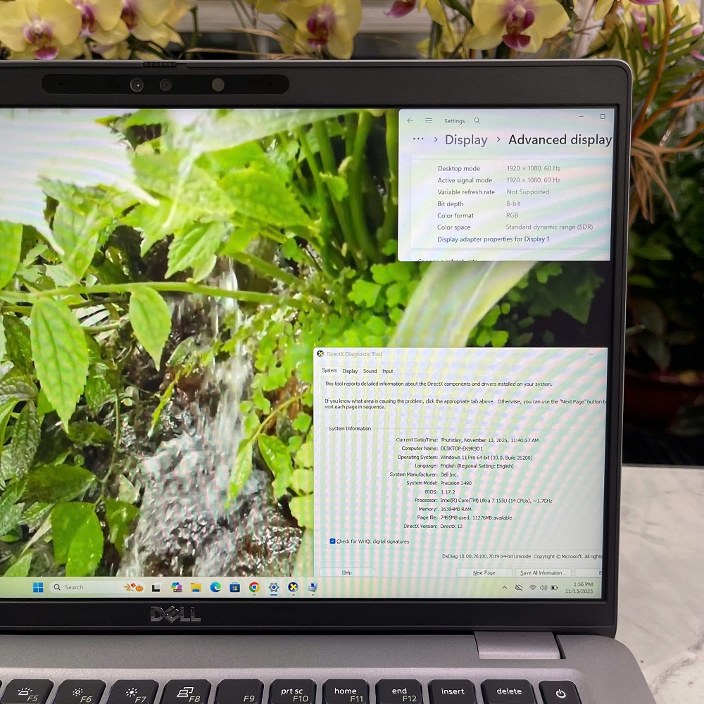 Dell Precision 3490 Ultra 7 155U RAM 16GB SSD 512GB MÀN HÌNH 14″FHD IPS / Copilot AI