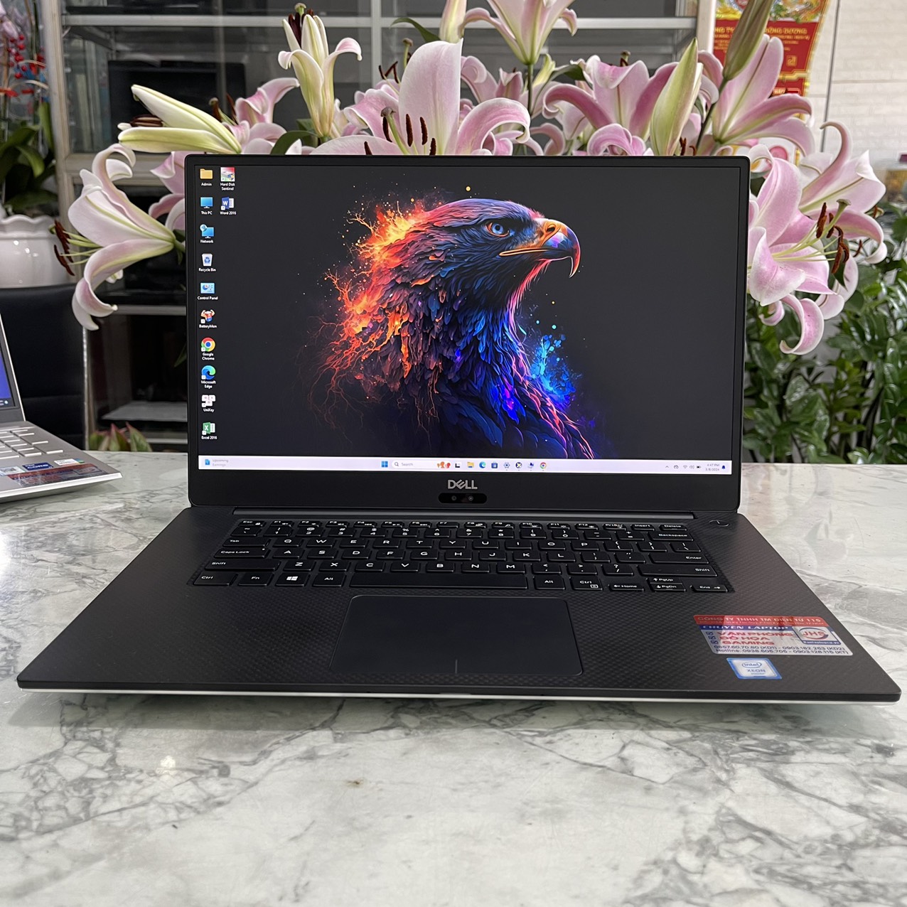 Dell Precision 5540 (MÁY LIKENEW) Xeon E-2276M Ram 32gb Ssd 512gb Nvidia Quadro T1000 Màn Hình 15.6 Fhd IPS
