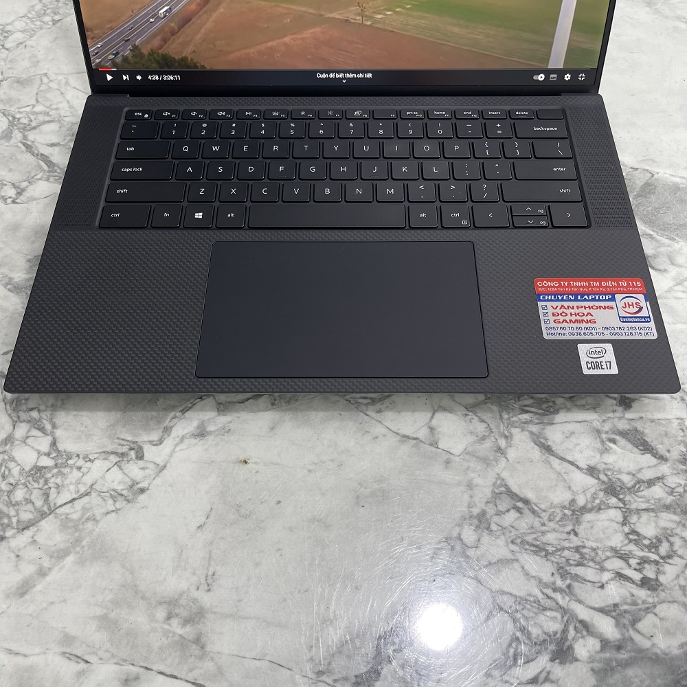 Dell Precision 5550 CORE™ I7-10875H RAM 16GB SSD 512GB Quadro T1000 (4GB) MÀN HÌNH : 15.6''Inch Fhd + IPS