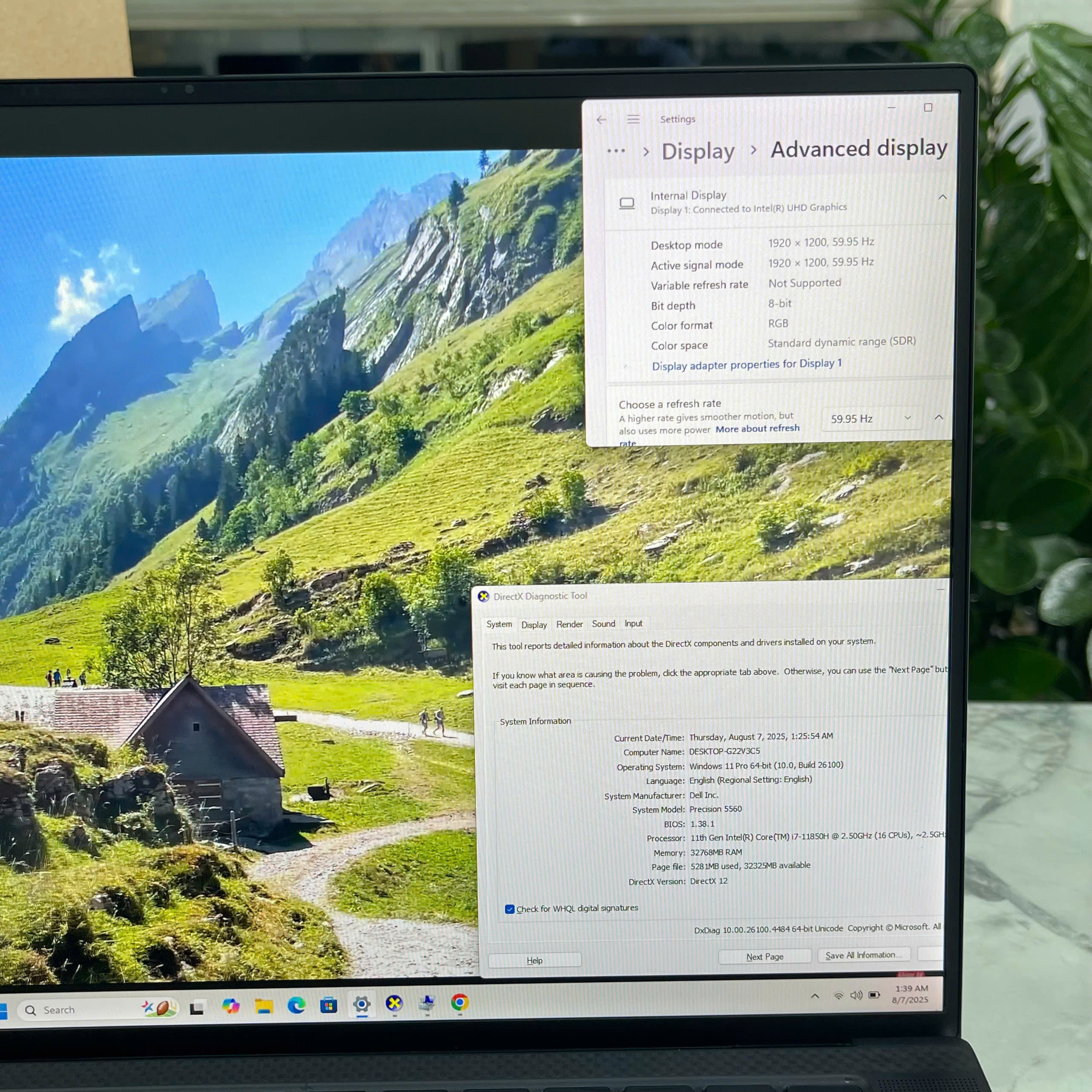 Dell Precision 5560 Core I7-11850H  NVIDIA T1200 4GB Màn Hình 15.6 Inch FHD+ IPS