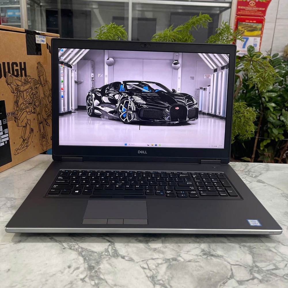 Dell Precision 7740 CORE I7-9850H RAM 16GB SSD 512Gb Radeon Pro WX3200 MÀN HÌNH : 17.3 Inch FHD IPS