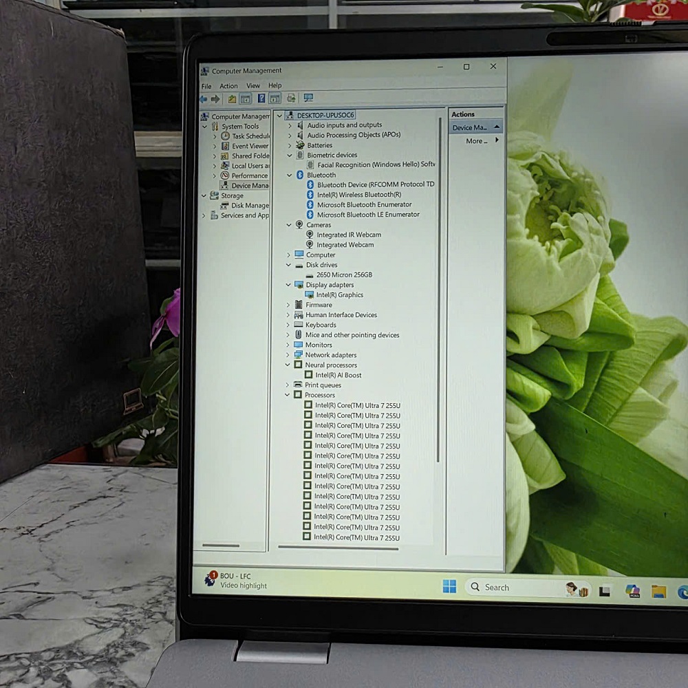 Dell Pro 14 PC14250 Máy LikeNew Ultra 7 255U RAM 16GB SSD 256GB MÀN HÌNH : 14 Inch FHD+