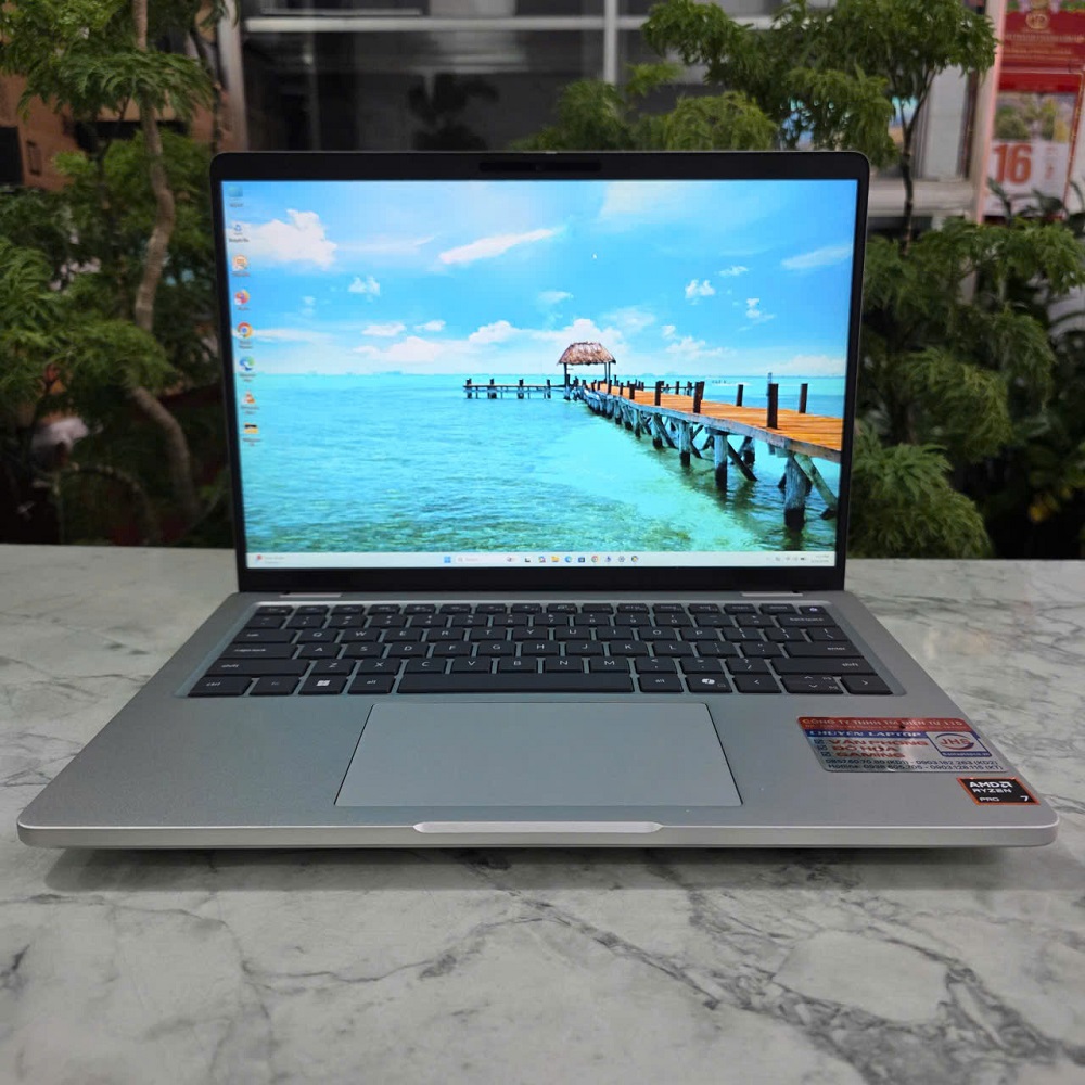 Dell Pro 14 Plus PB14255 RYZEN 7 Pro 250, RAM 16GB SSD 256GB MÀN HÌNH : 14 Inch FHD+