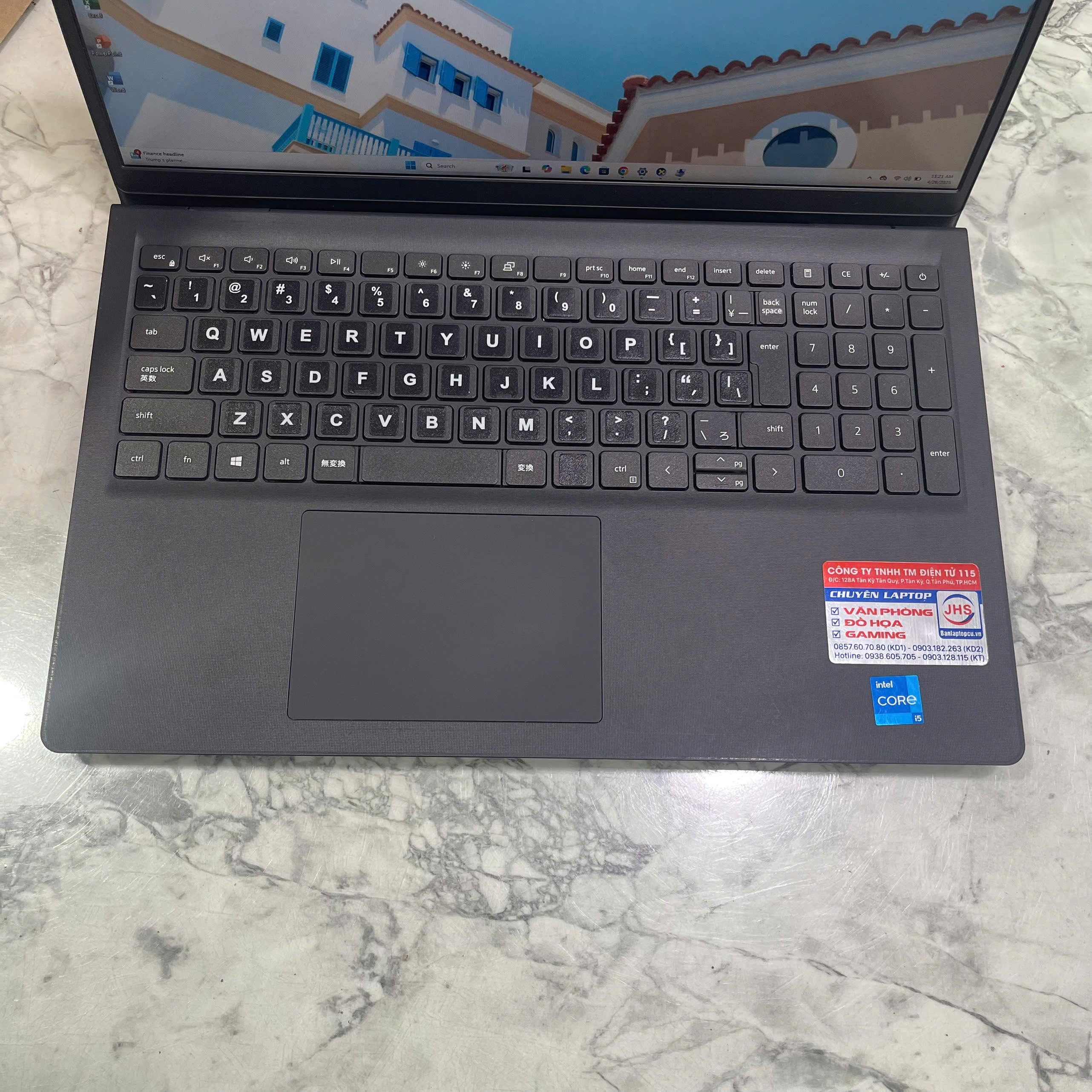 Dell Vostro 15 3510 Core™ I5-1135G7 Ram 8GB Ssd 256GB Màn Hình : 15.6 Inch  FullHD IPS 
