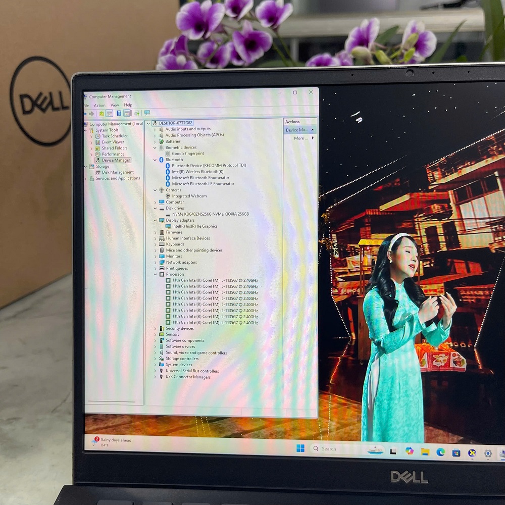 Dell Vostro 5301 Core I5-1135G7 RAM 8GB SSD  256GB  MÀN HÌNH : 14 Inch FHD 