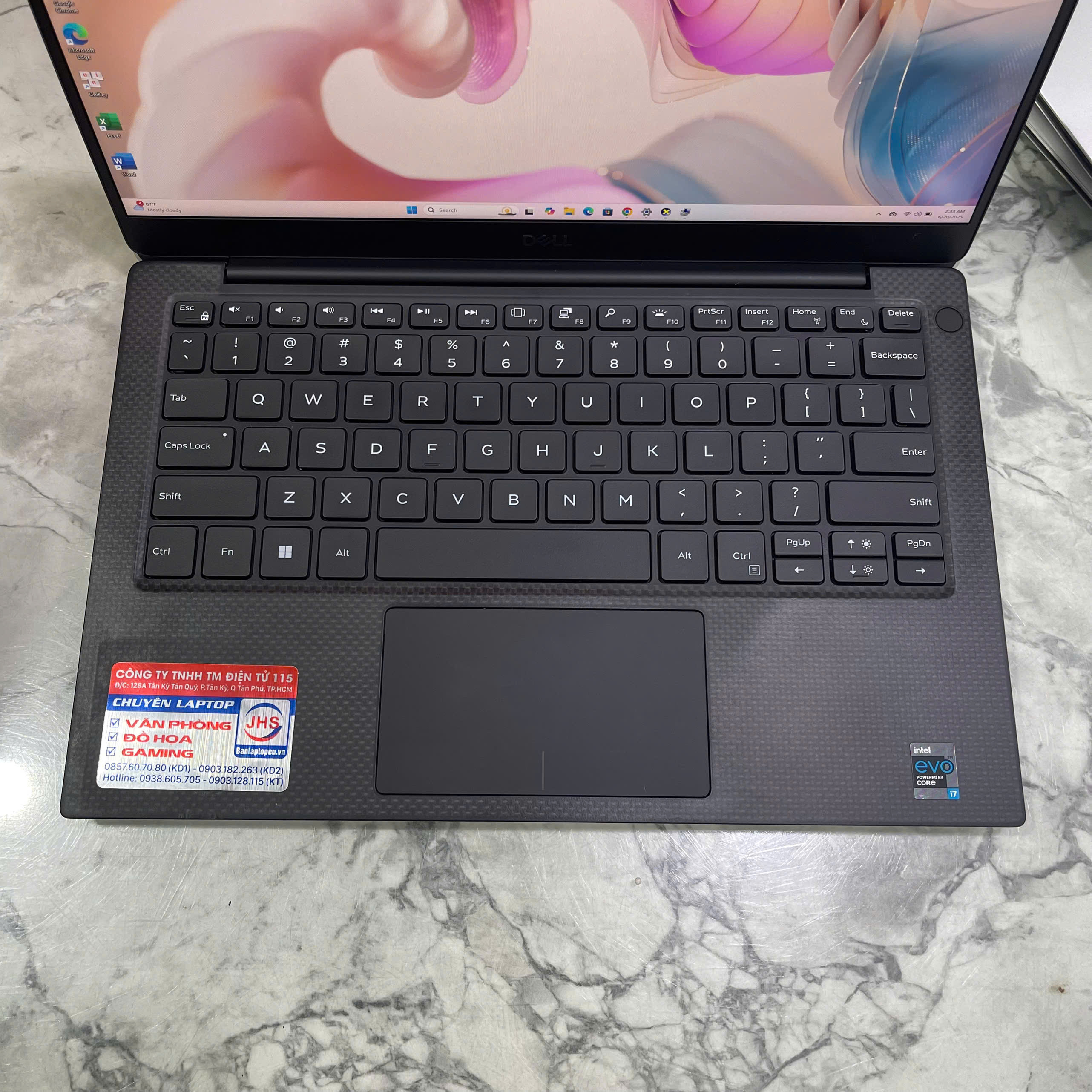 Dell XPS 13 9305 Core I7-1165G7 Ram 16GB SSD 512GB Màn Hình 13.3″ Inch IPS FullHD