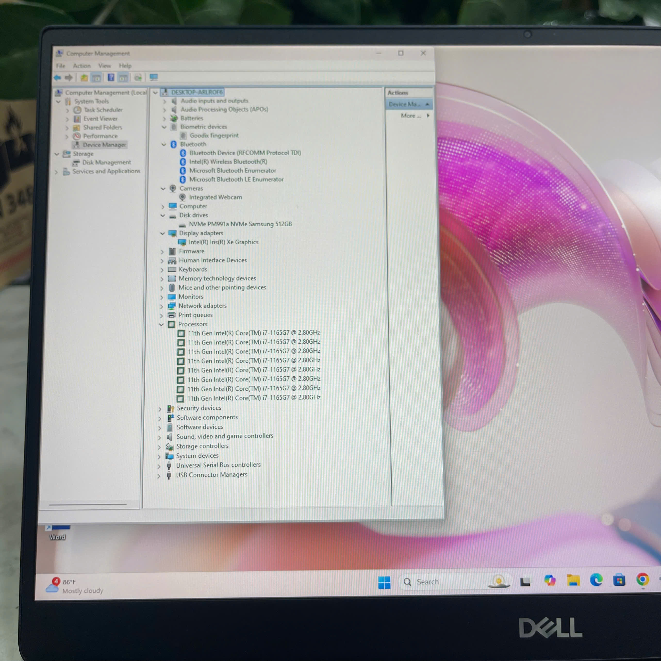 Dell XPS 13 9305 Core I7-1165G7 Ram 16GB SSD 512GB Màn Hình 13.3″ Inch IPS FullHD