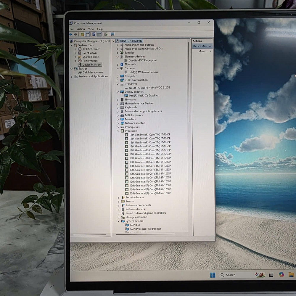 Dell XPS 13 Plus 9320 CORE I7-1260P RAM 16GB SSD 512GB MÀN HÌNH : 13.4″FHD+ 500-nit